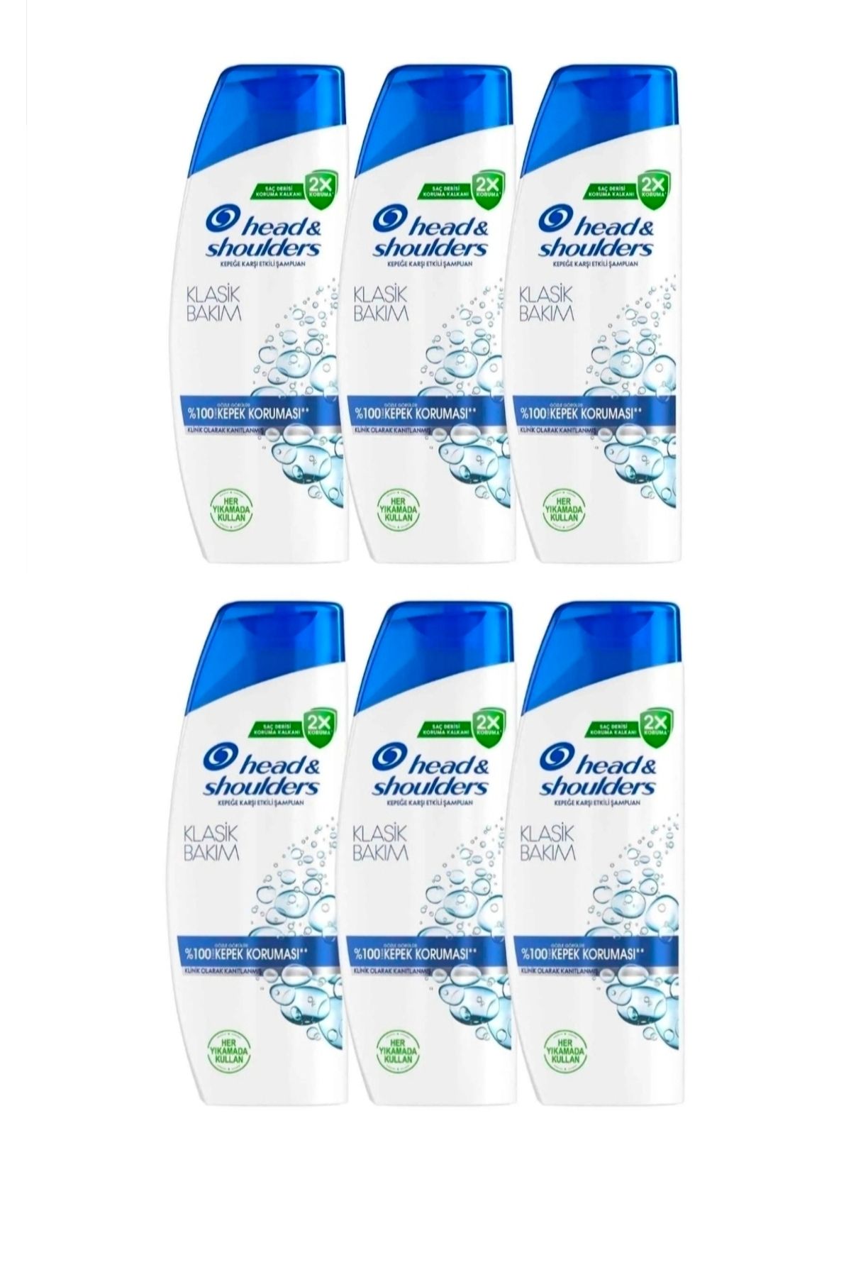 Head And Shoulders Head And Shoulders Şampuan Klasik Bakım 1in1 330 ml X 6 Adet