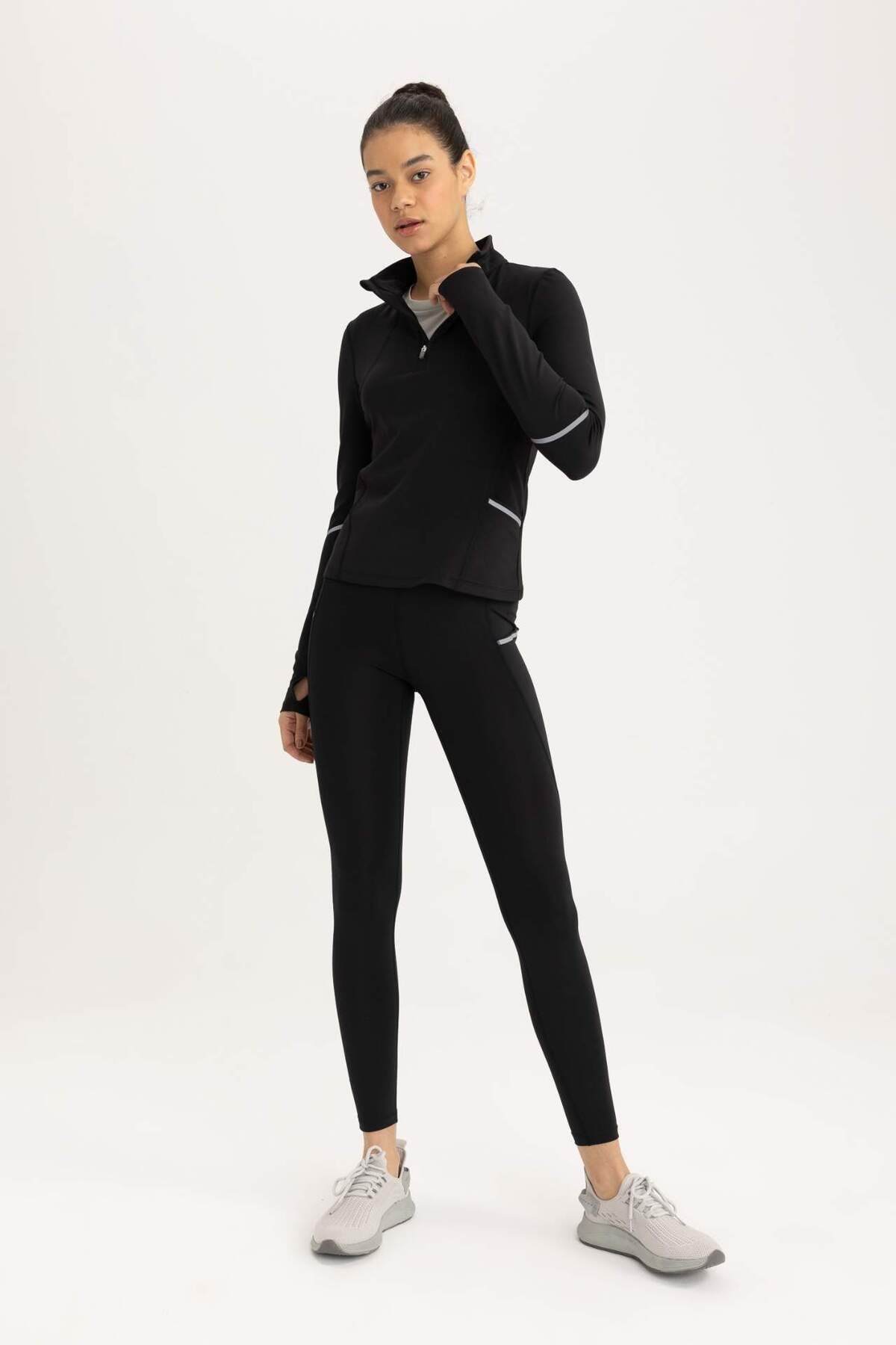 Defacto DeFactoFit Fitted Beli Saran Sporcu Tayt B4577AX24SP