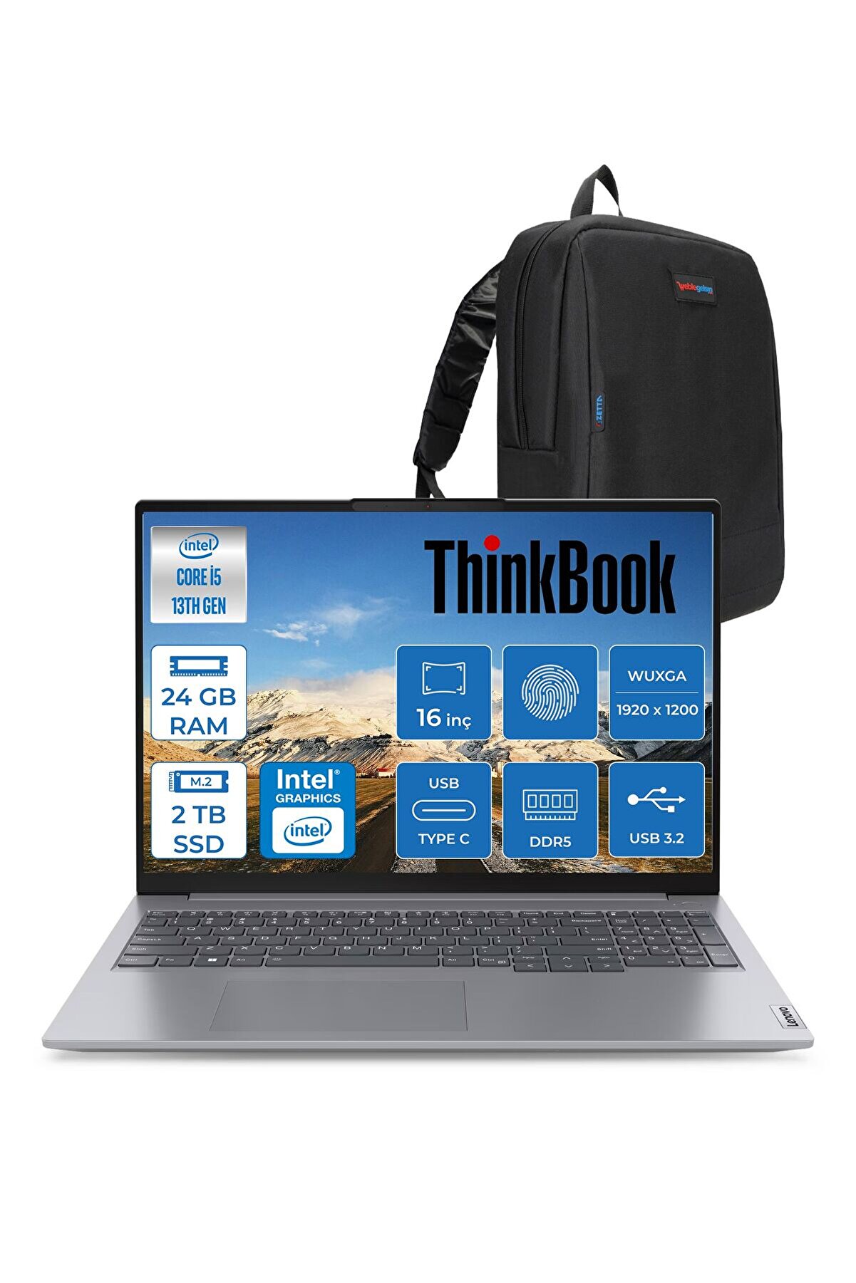 Thinkbook 16 G6 Irl I5 13420H 24GB Ddr5 2tb SSD 16