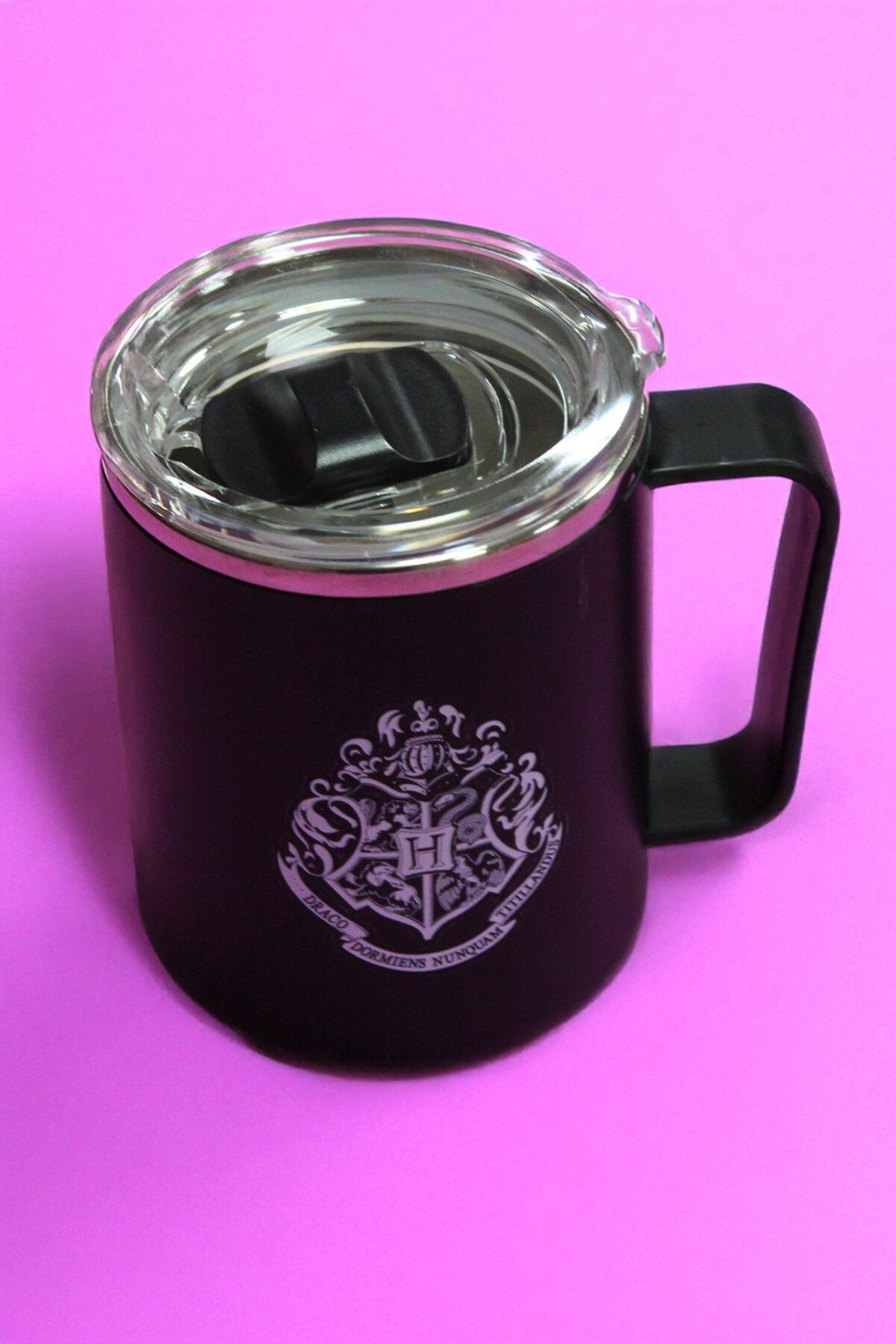 Miniso Harry Potter Lisanslı Çelik Bardak (400ml) - Siyah