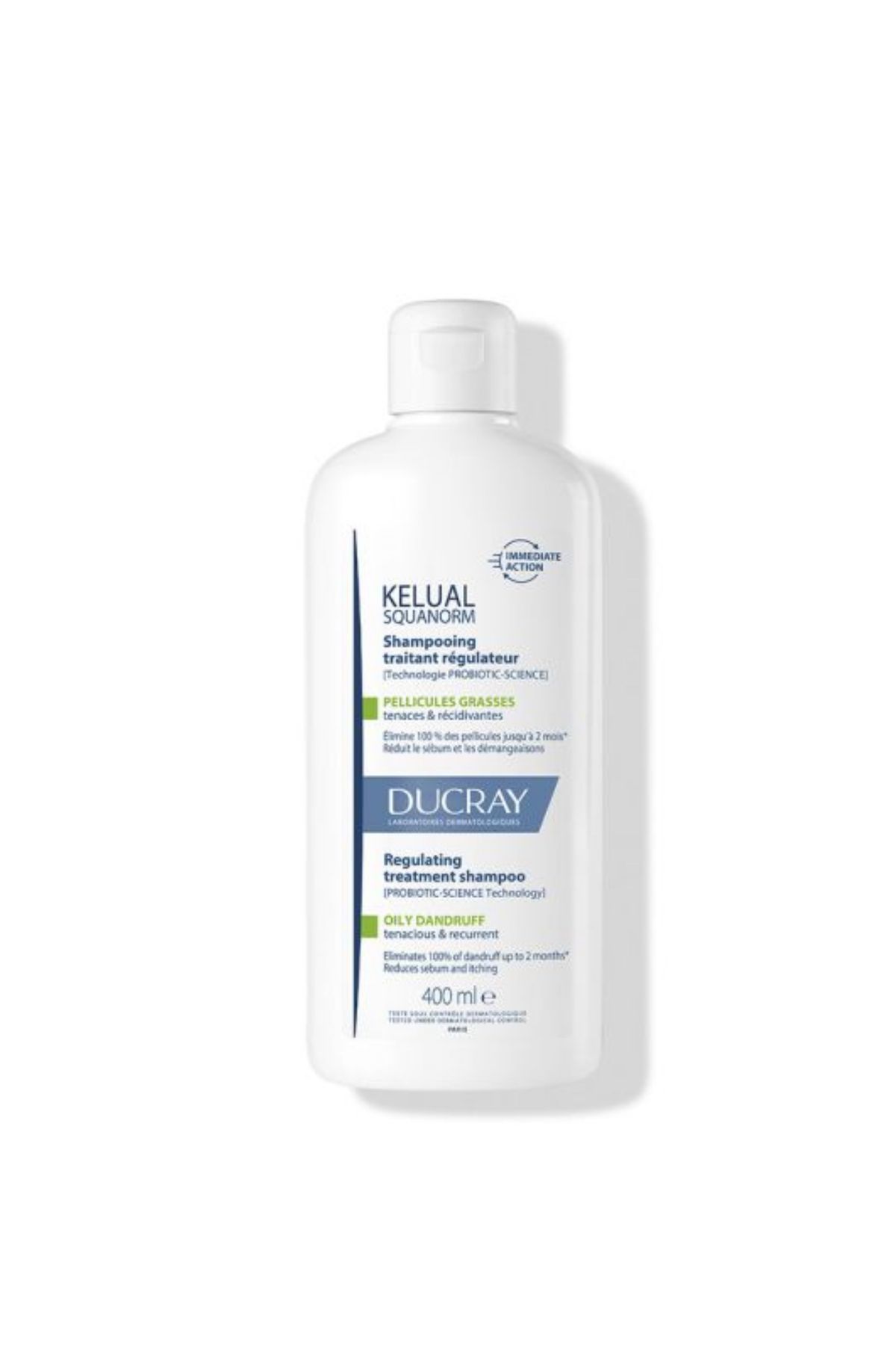 Ducray Kelual Squanorm Normal ve Yağlı Saçlar İçin Kepek Karşıtı Şampuan 400 ml