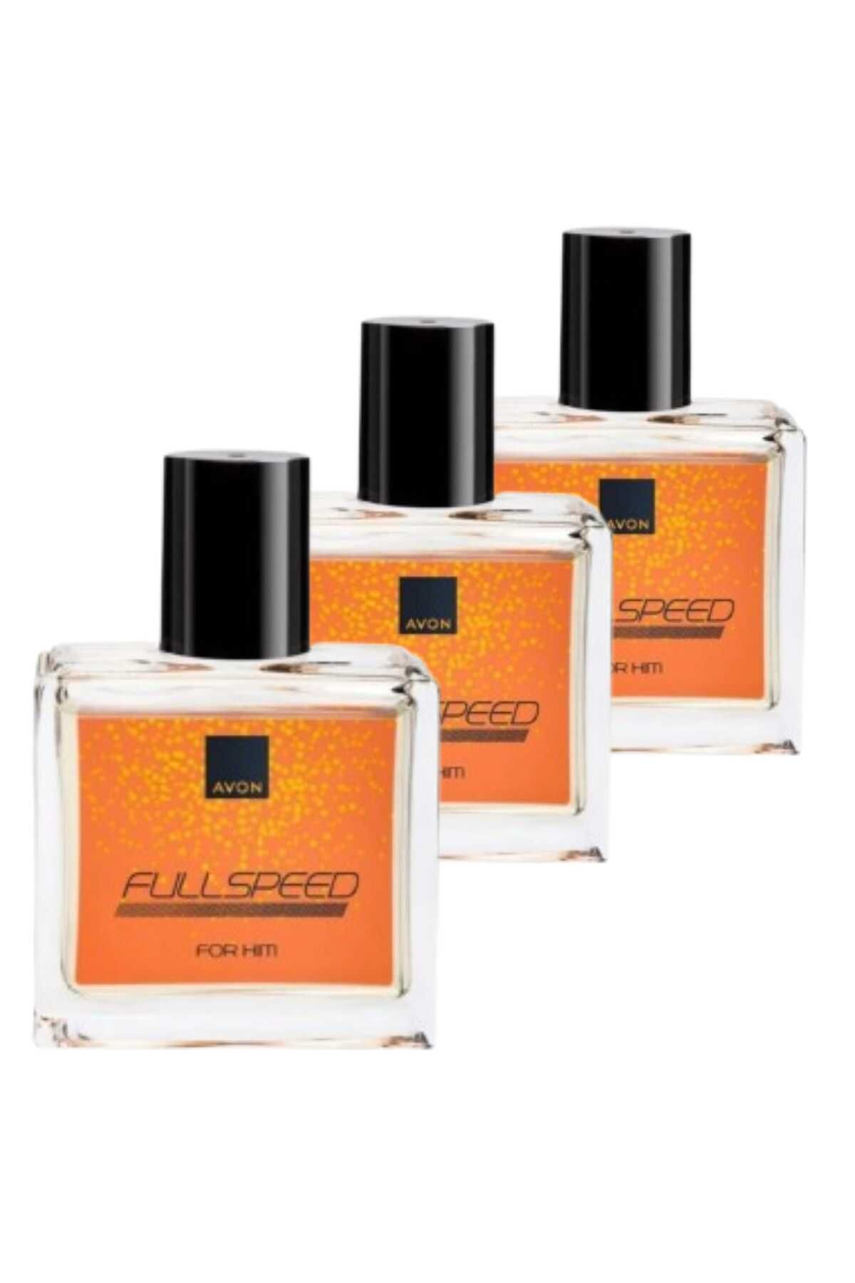 Avon Full Speed Erkek Parfüm Edt 30 Ml. Üçlü Set