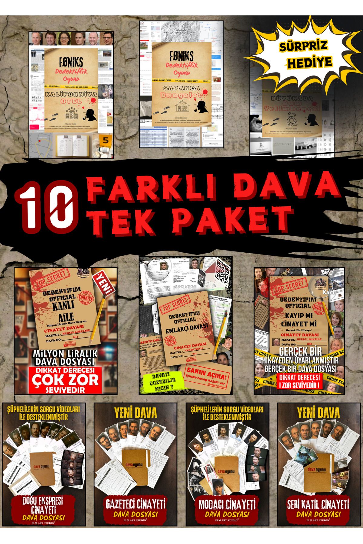 Suçlu Kim Dedektif Oyunu-suçluyu Bulma-katili Bulma Oyunu-cinayet Bulma-katil Bulma-gizem
