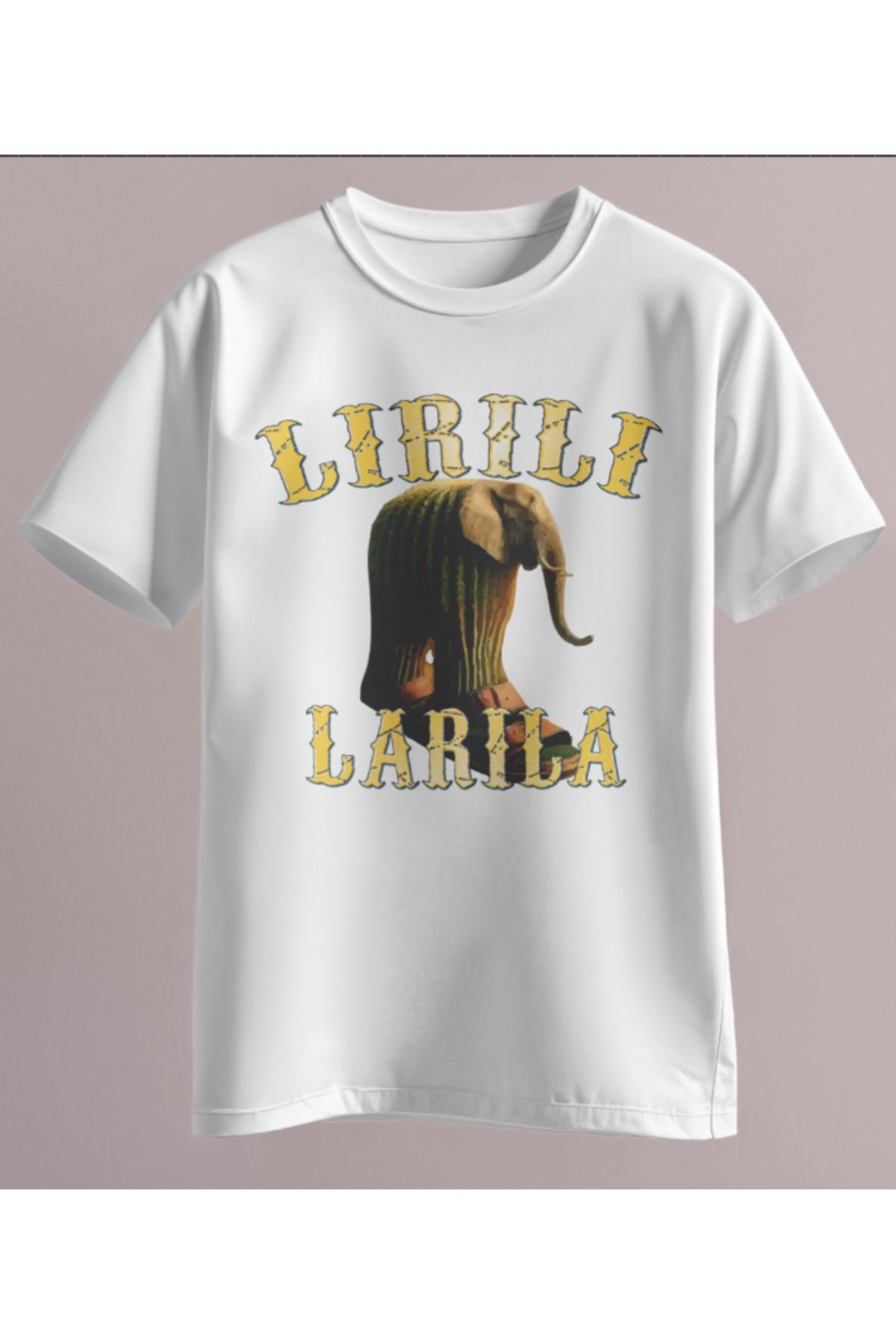 Ladrima Lirili Larila İtalyan Brainrot Meme Tişört