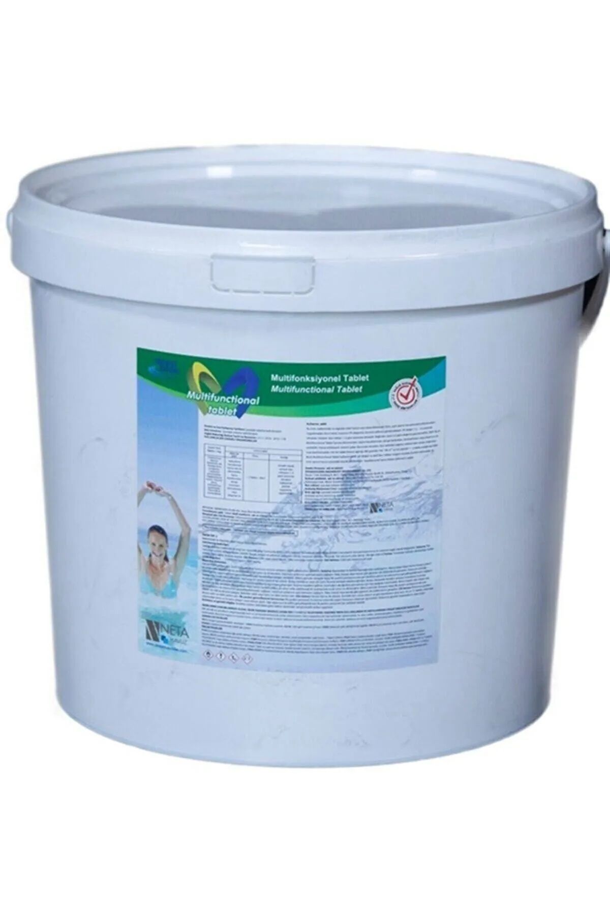 DEEP BLUE Çok Fonksiyonlu 3 ü 1 Arada % 90 Multi Tablet Klor 10Kg