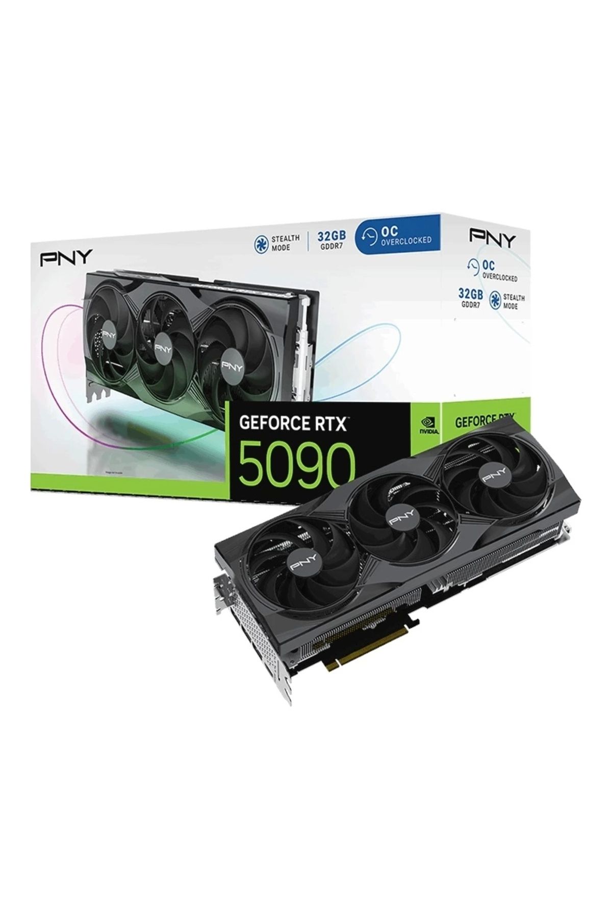 PNY GeForce RTX 5090 OC 32GB DLSS 4 512 Bit GDDR7 Ekran Kartı