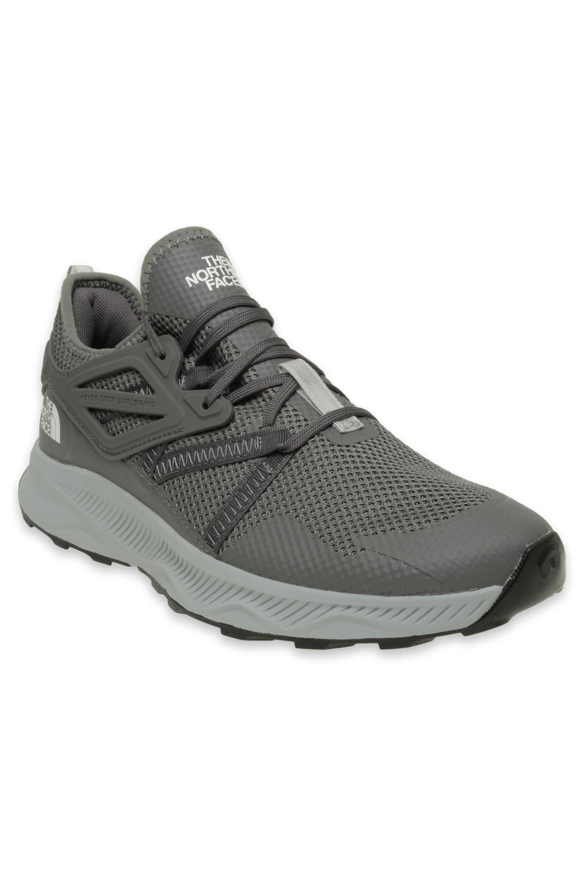 The North Face Nf0a7w5s M Oxeye Footwear Gri Erkek Spor Ayakkabı