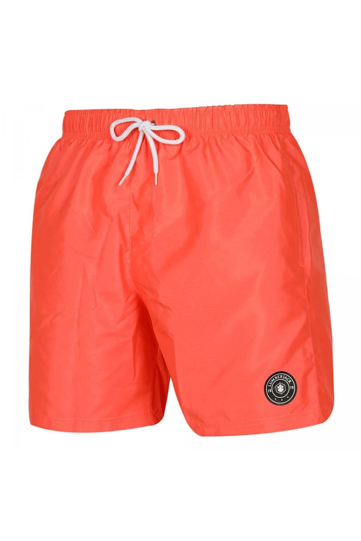 Lumberjack 101093563 Ct483 Gustavo Swim Mercan Erkek Şort