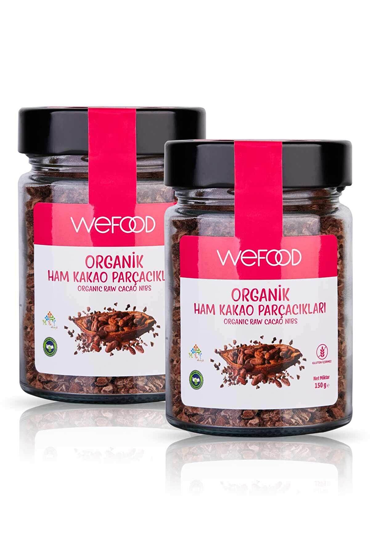 Wefood Organik Ham Kakao Parçacıkları 150 gr 2'li