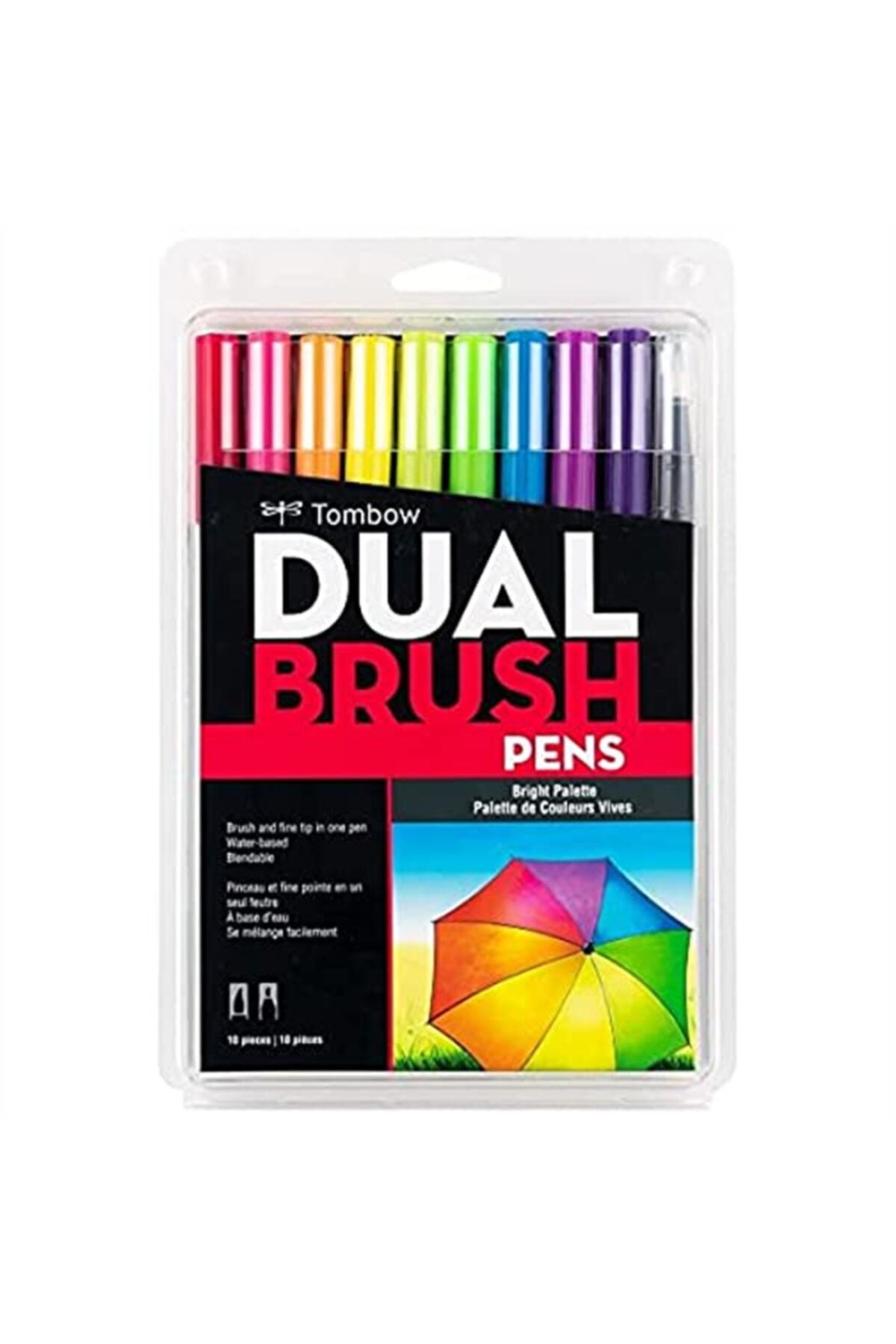 Tombow 20'li Mükkemmel Karışım Renkler Ab-t Dual Brush Pen G.kalem Seti 56193