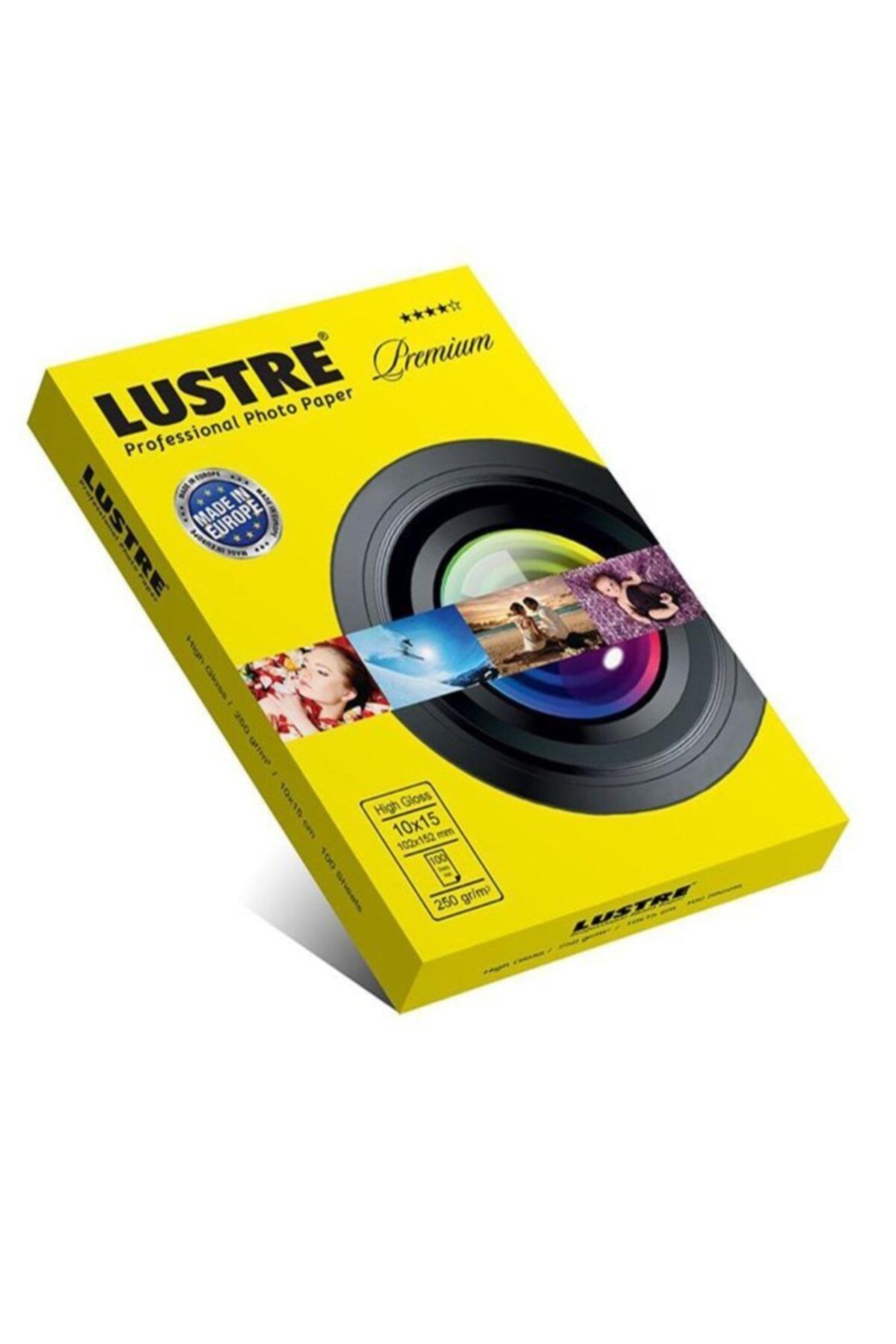 LUSTRE Prestige 10x15 Inkjet Parlak Fotoğraf Kağıdı - 250gr. - 4r