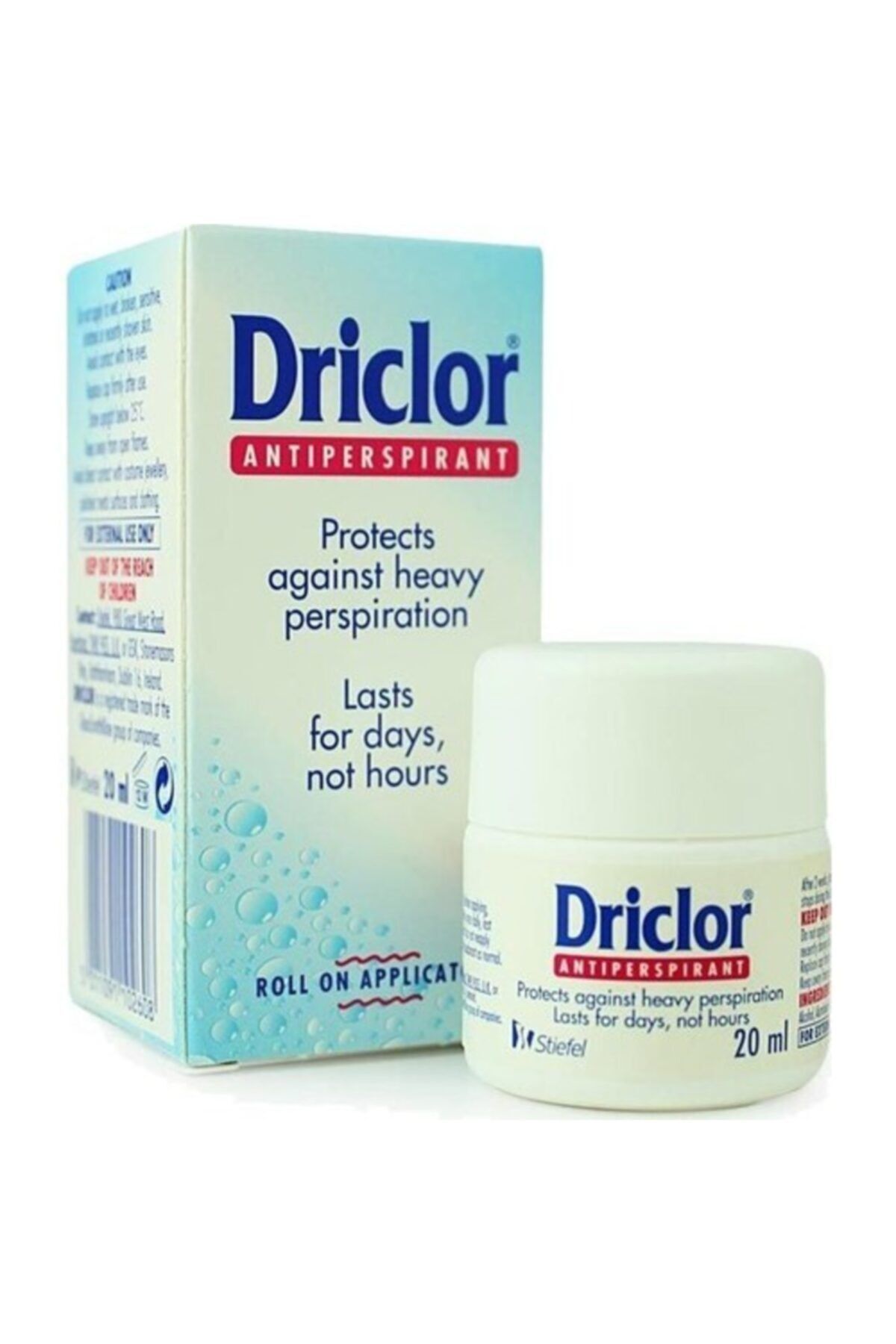 Driclor Anti Perspirant 20 ml 2li Paket Roll On