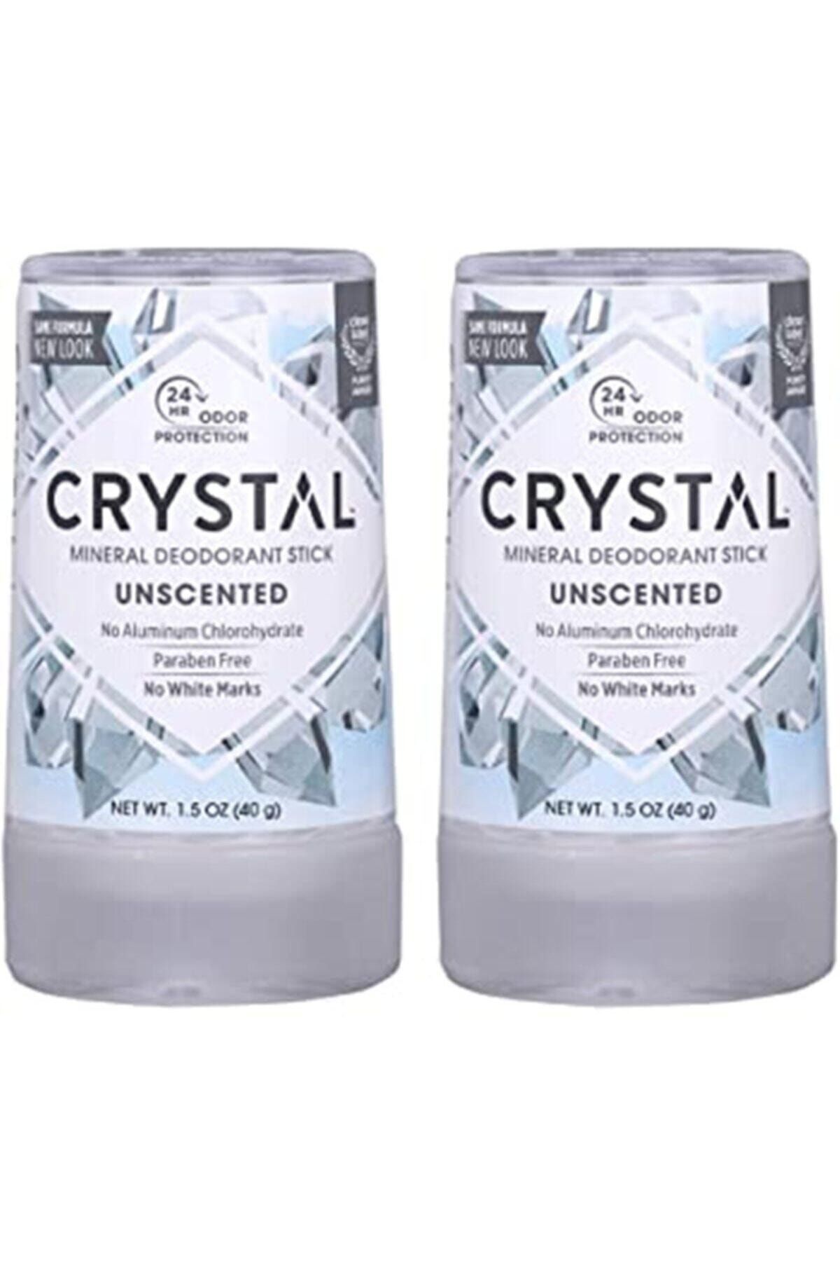 CRYSTAL Tuz Kristal Deo Stick Mineral Deo 40 gr X 2 Adet-