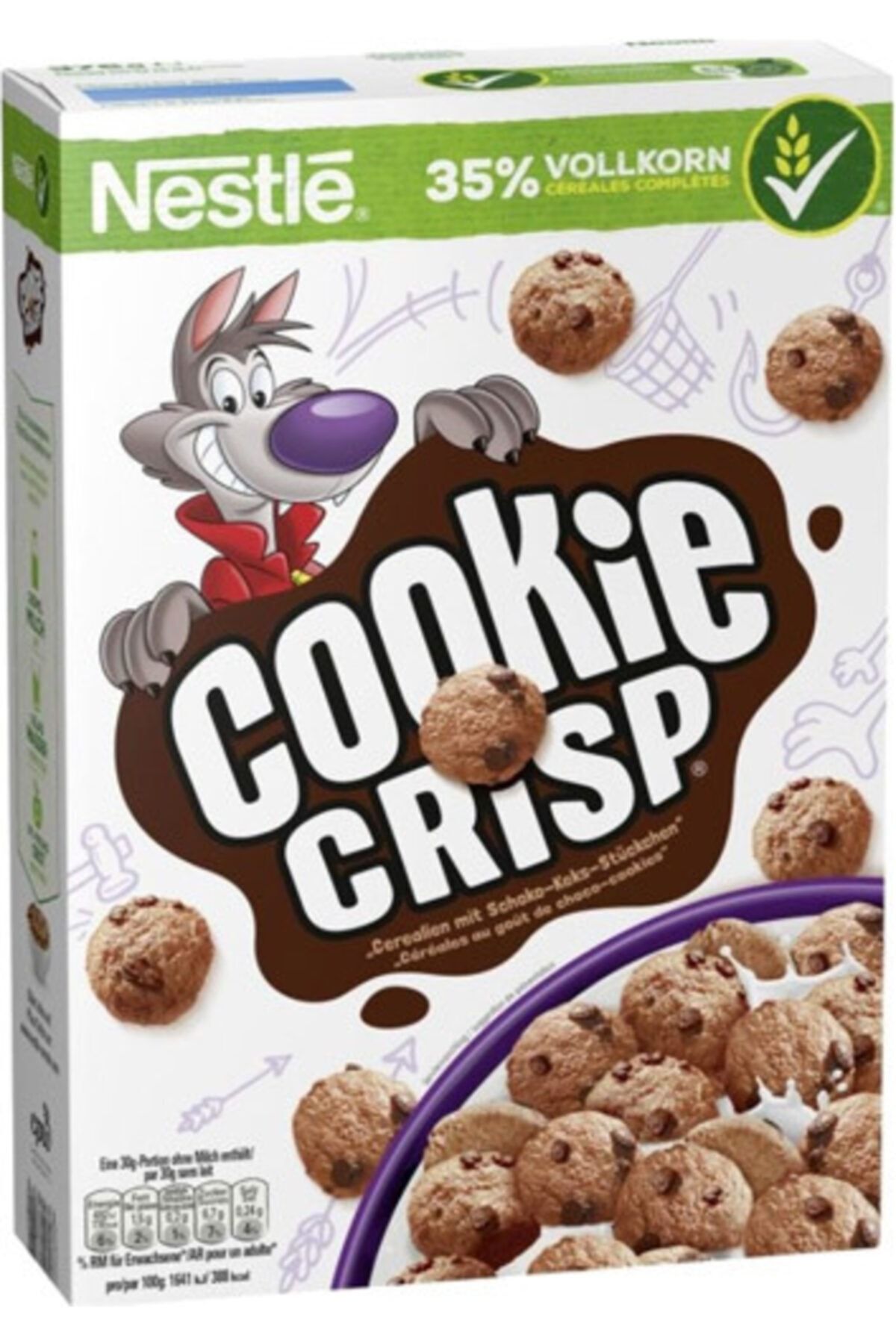 Nestle Cookie Crisp %35 Vollkorn 375 G