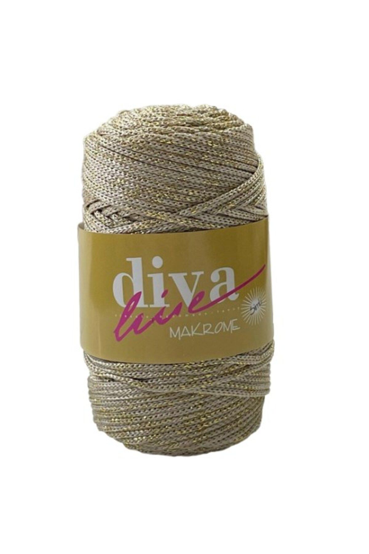 Diva İplik Diva Makrome İpi Simli 30A