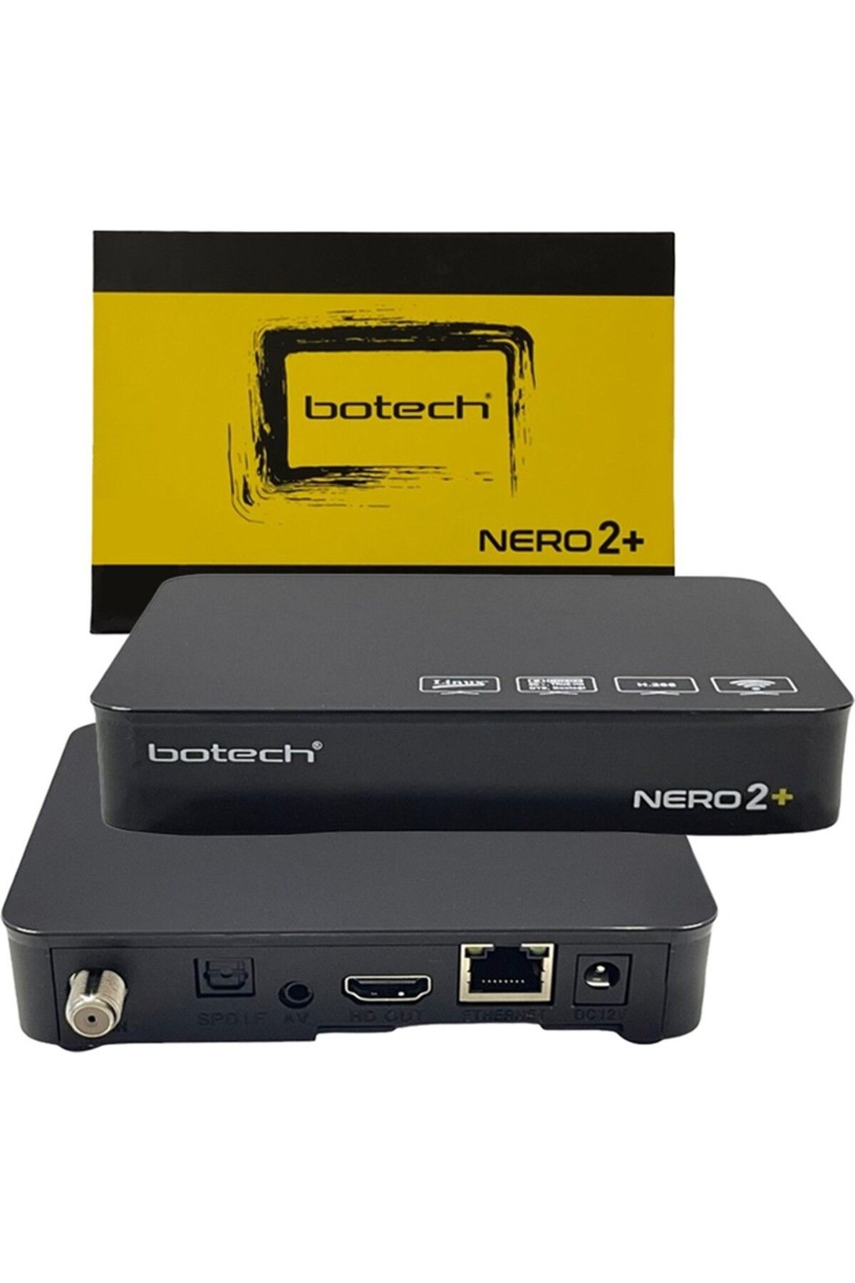 Botech Nero 2+ Plus Linux Tabanlı Ethernet Girişli Ip Tv Uydu Alıcısı