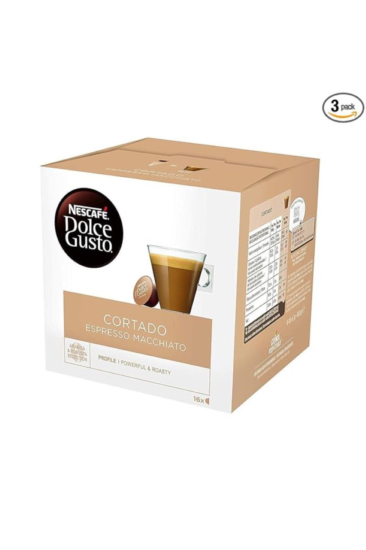 Nescafe Cortado 16'lı Kapsül Kahve