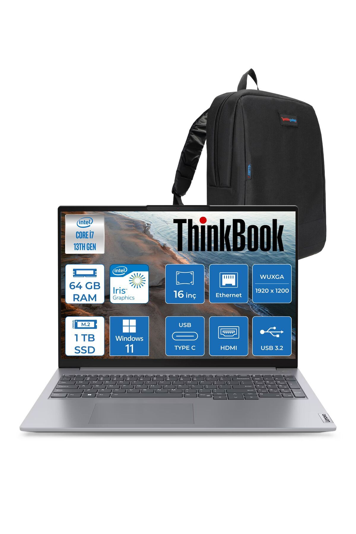 Thinkbook 16 G6 Irl I7 13700H 64GB 1tb SSD 16