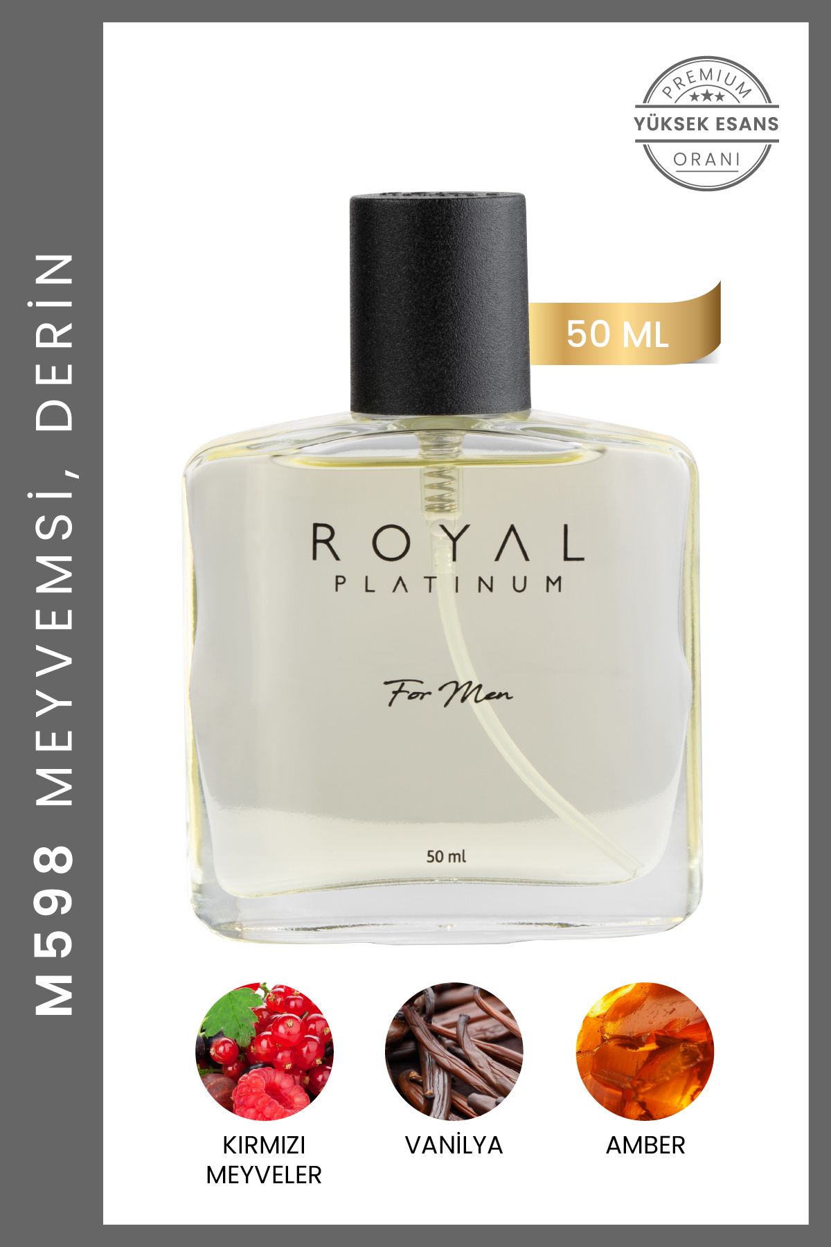 Royal Platinum M598 Erkek Parfüm