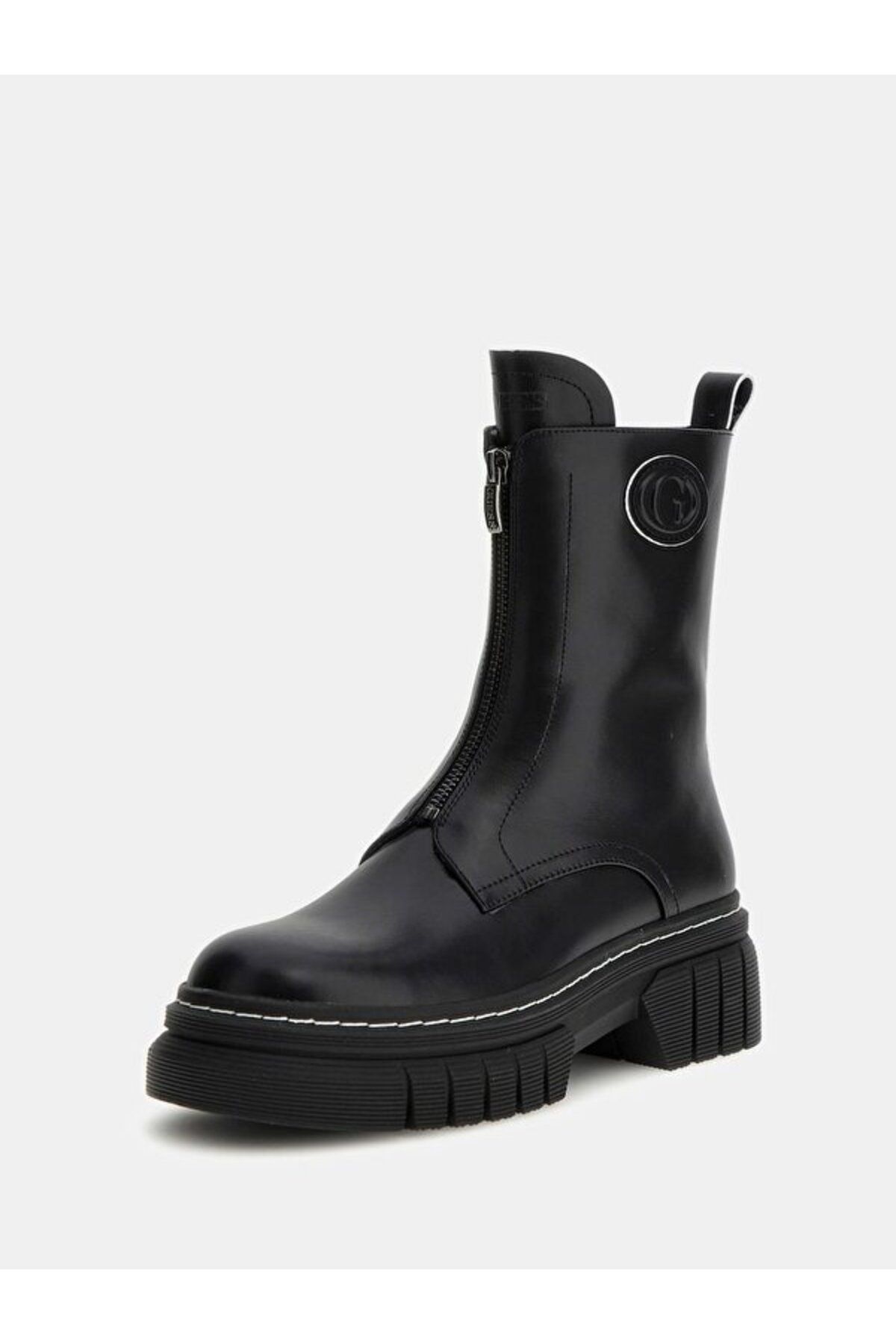 Guess Deri Siyah Kadın Bot FLFANNLEA10-BLACK