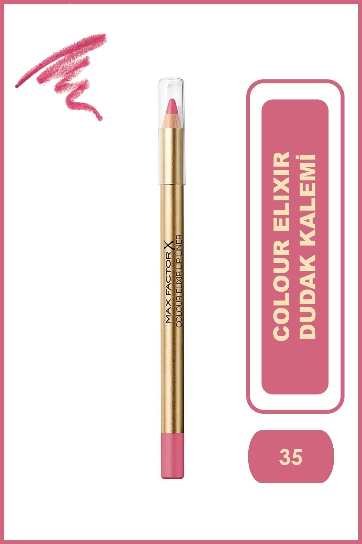 Max Factor ELIXIR DUDAK KALEMI NO:35 PINK PRINCESS