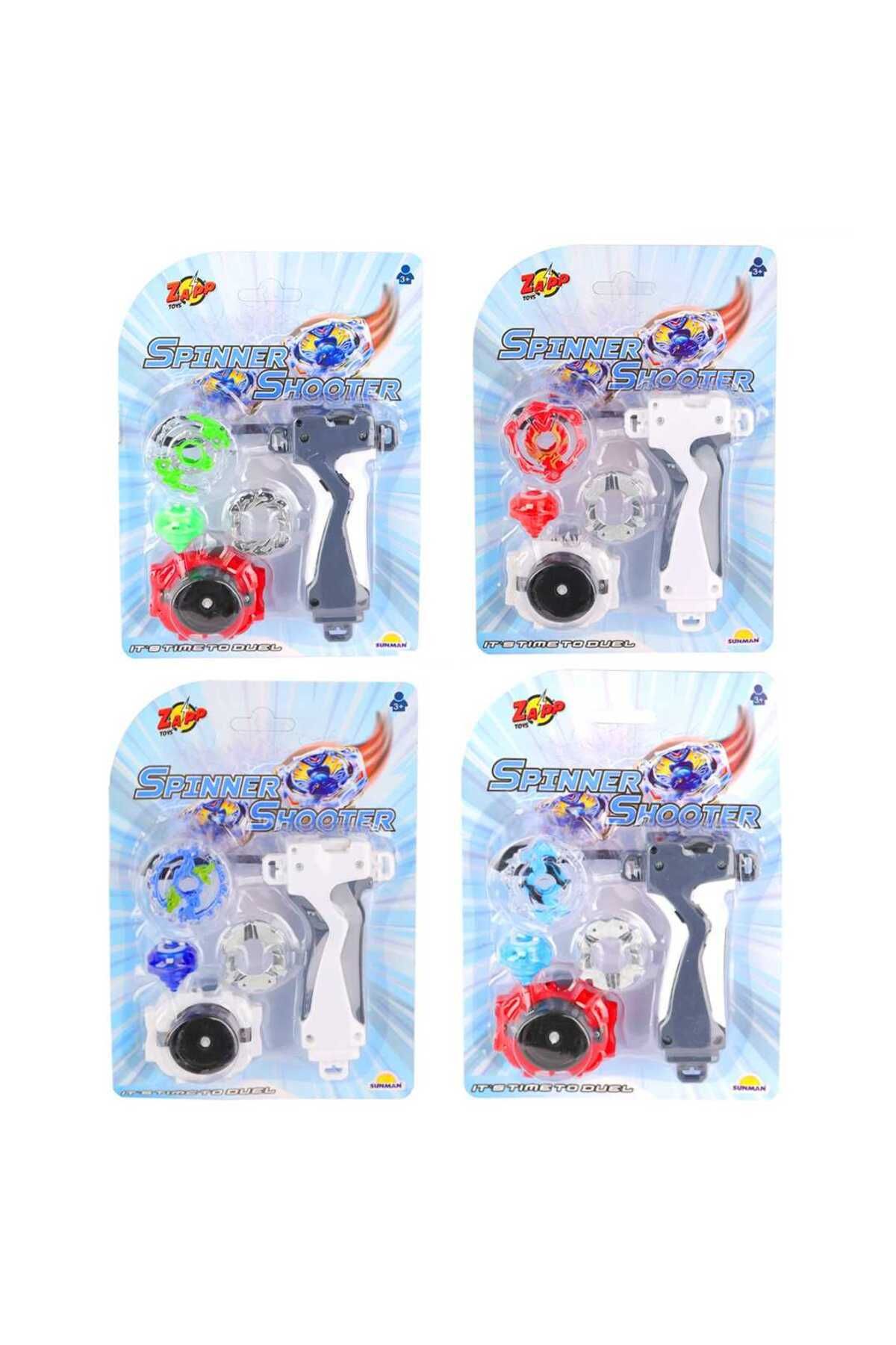 Sunman ZAPP SPİNNER SHOOTER TOPAÇ FIRLATICILI 3+