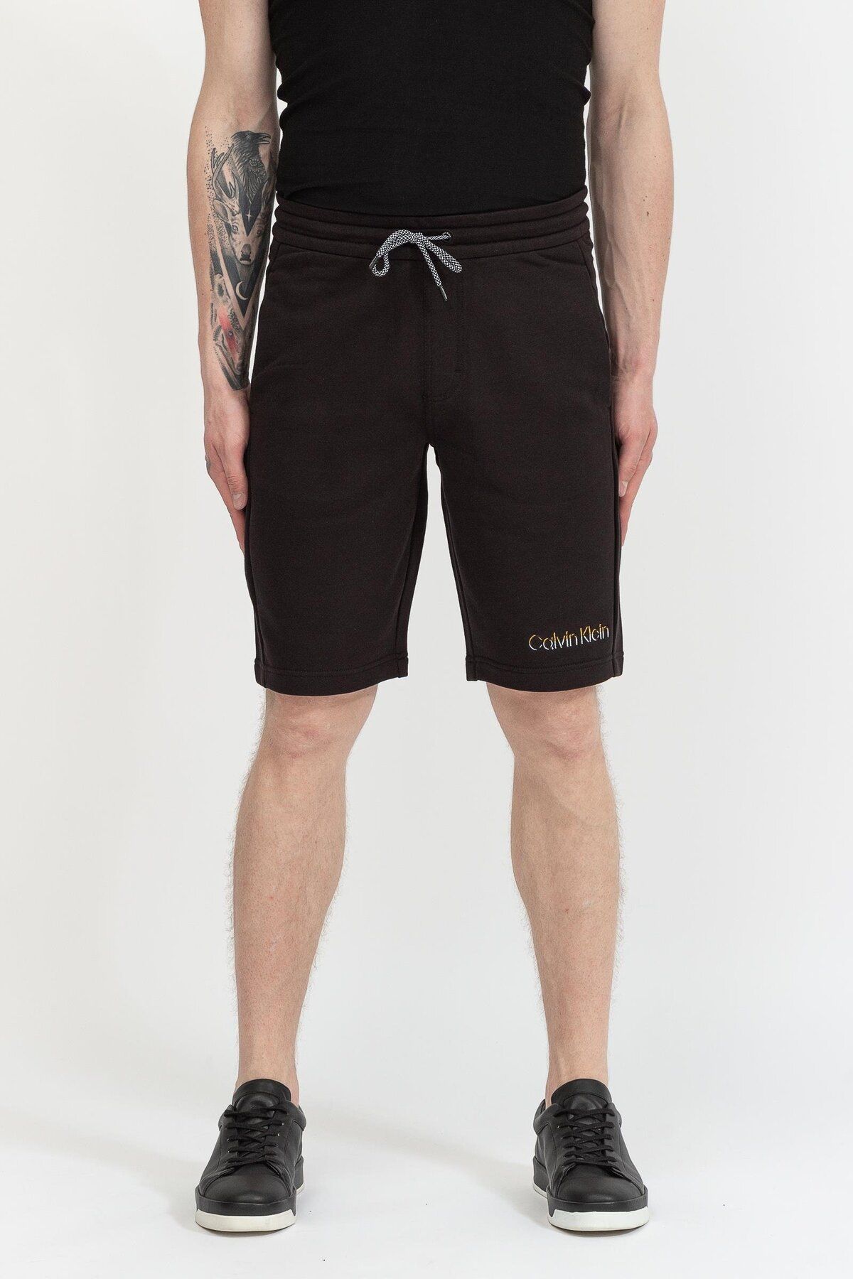 Calvin Klein Multi Color Logo Sweatshorts Erkek Bermuda Şort