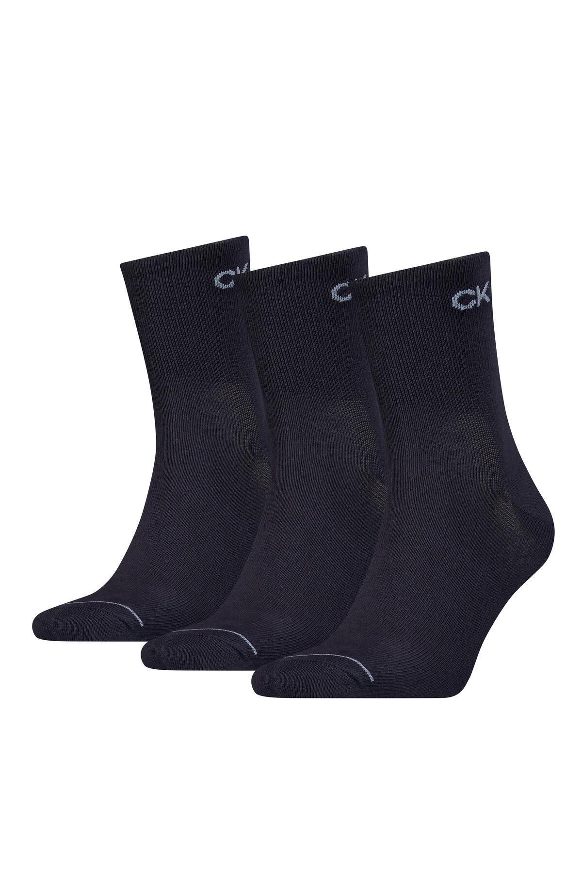 Calvin Klein Short Sock Erkek 3lü Çorap