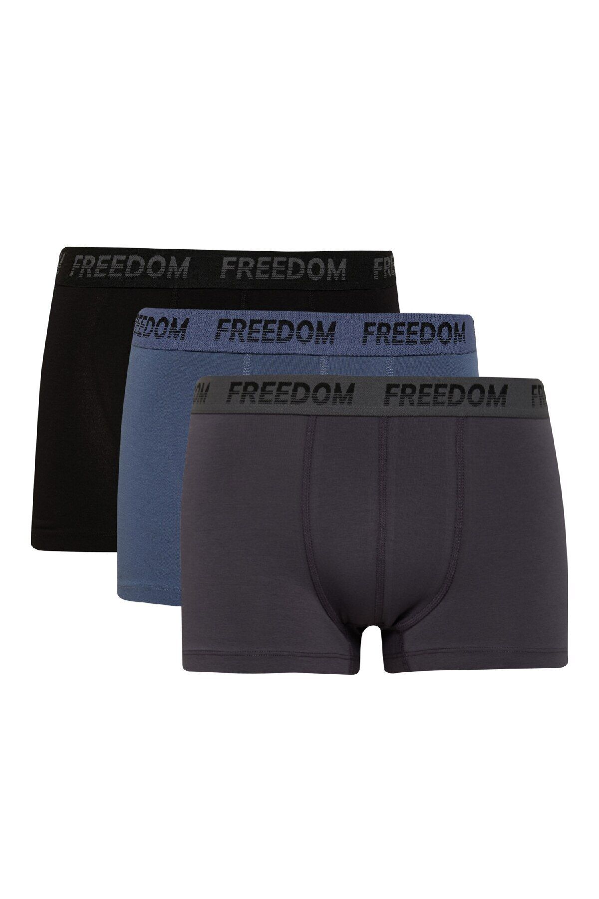 Defacto Regular Fit 3'lü Boxer E2922ax25sp