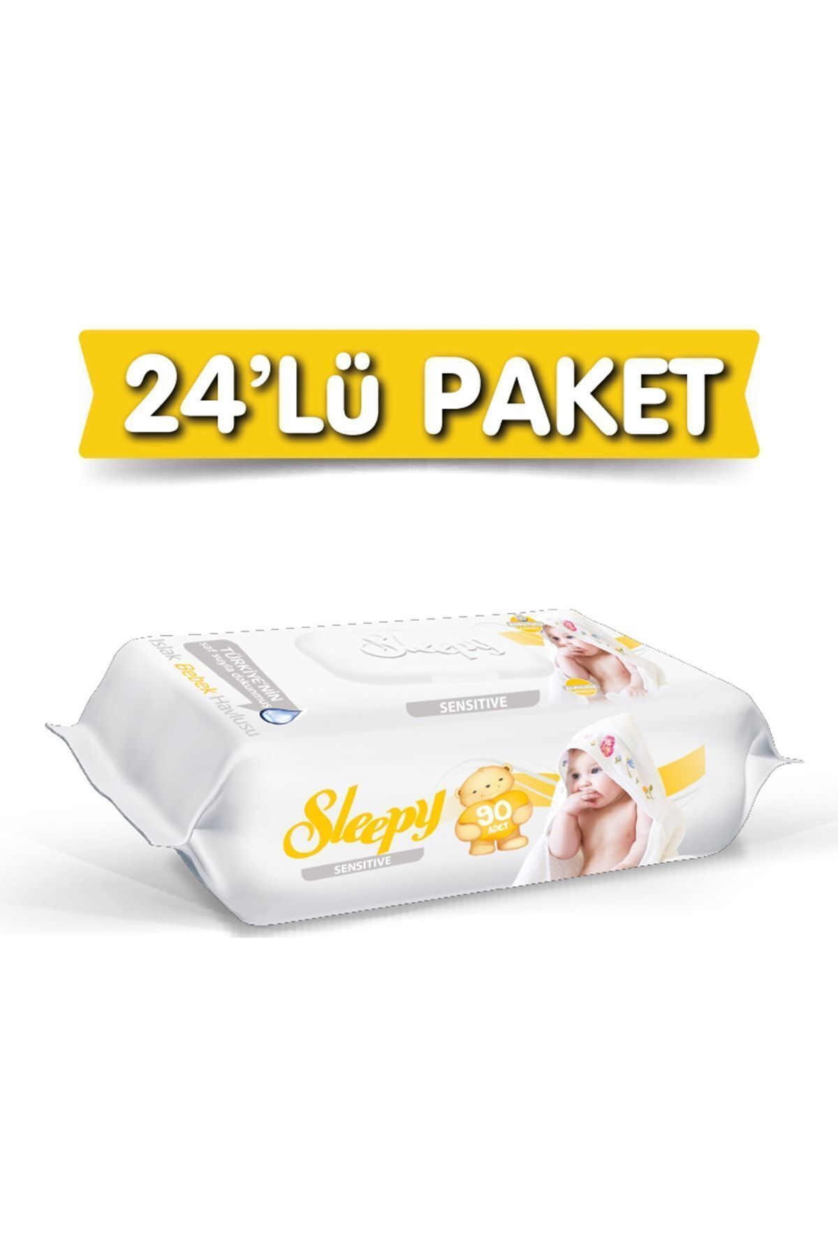 Sleepy Islak Mendil Sensitive X 24 Adet