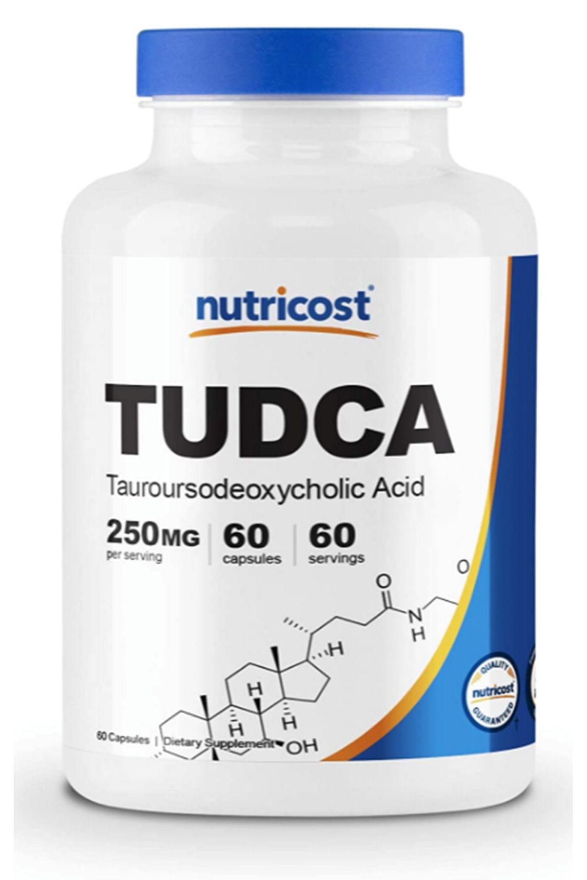 Nutricost Tudca 250mg, 60 Capsul. Usa Version. Tr Tek Yetkili Satıcısından.abd Menşei.