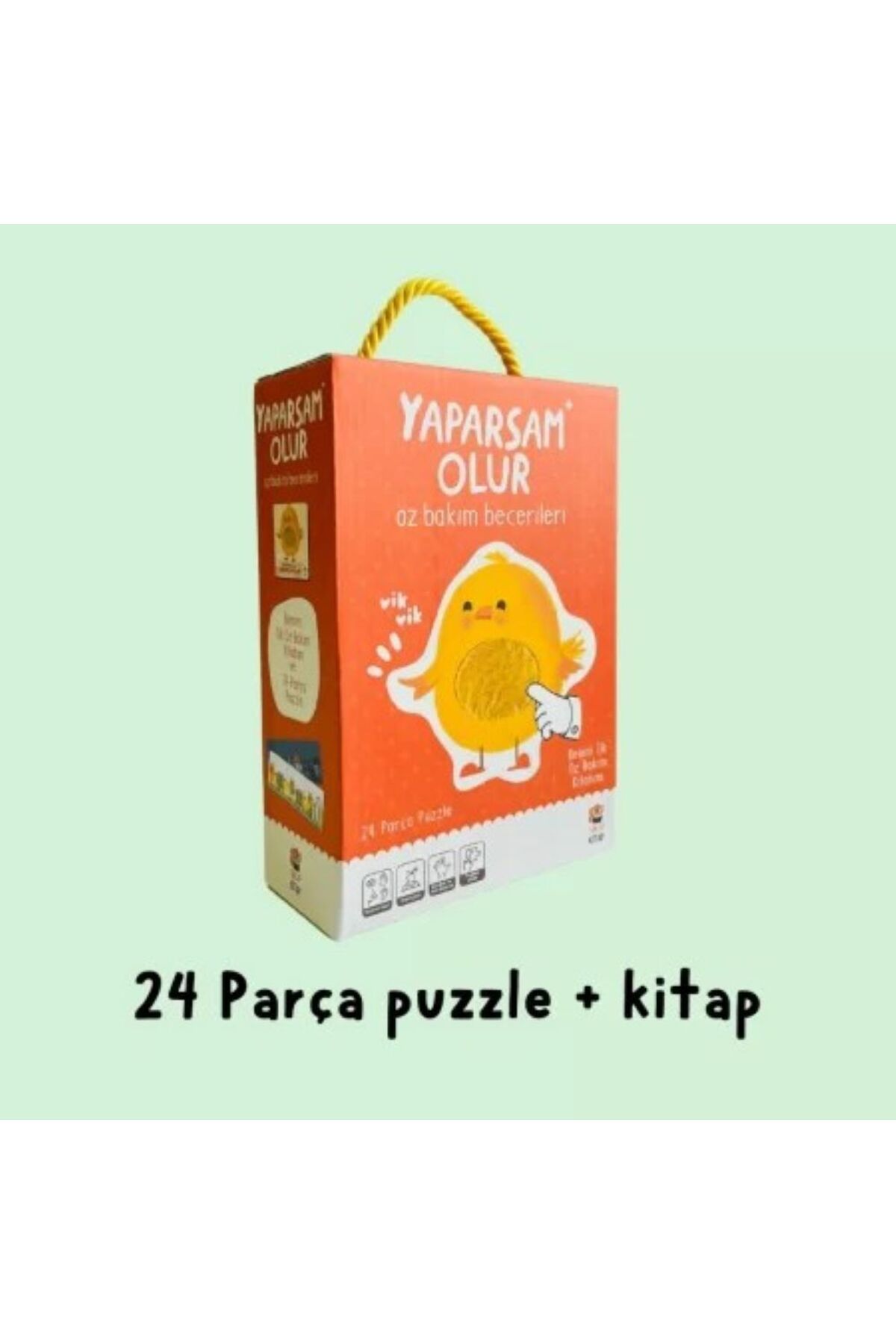 Sincap Kitap Benim İlk Öz Bakım Kitabım-Yaparsam Olur | Okul Öncesi Kitap – Sincap Kitap