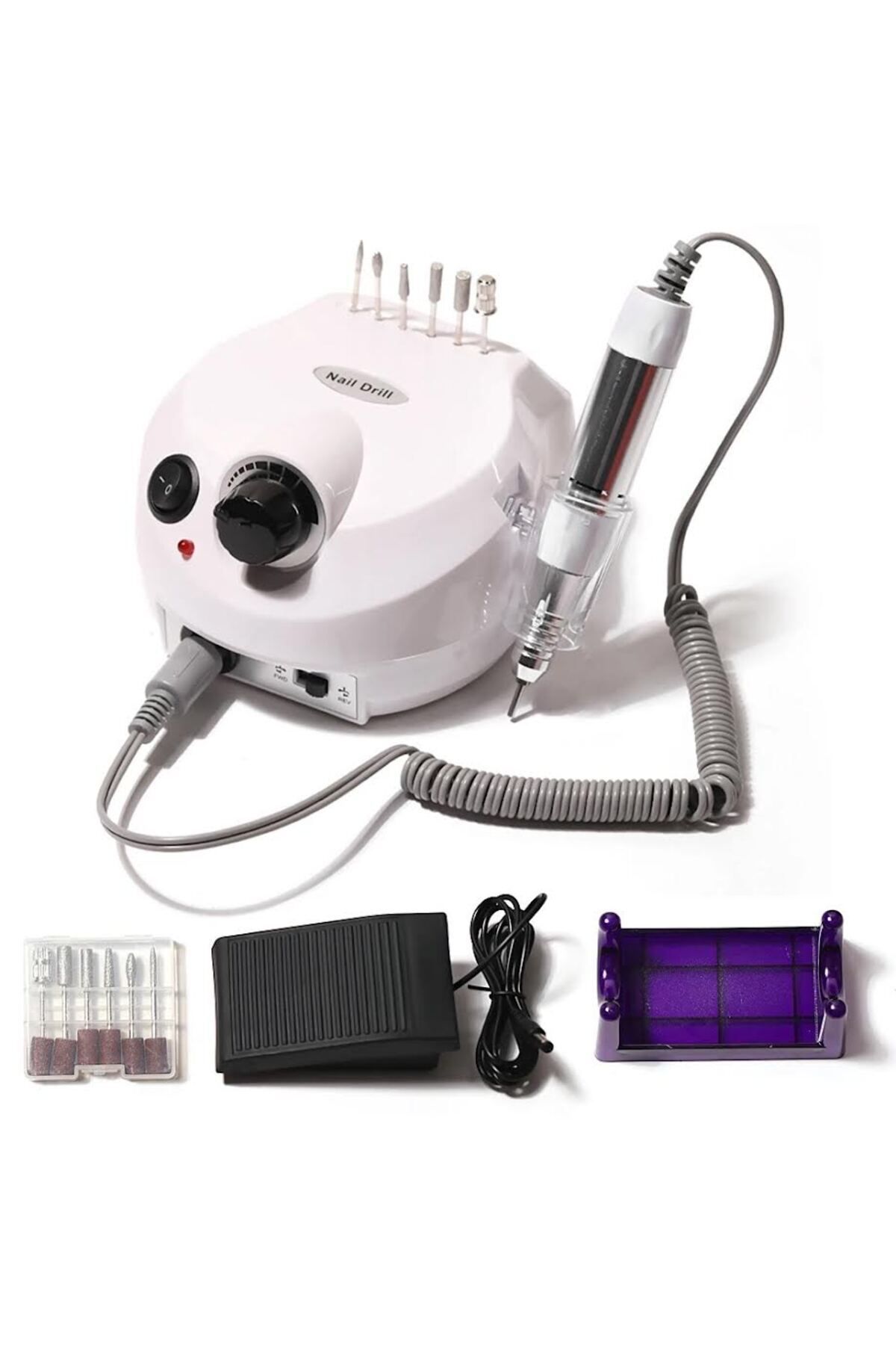 SİNKA Elektrikli Profesyonel Freze Tırnak Törpü Makinesi Nail