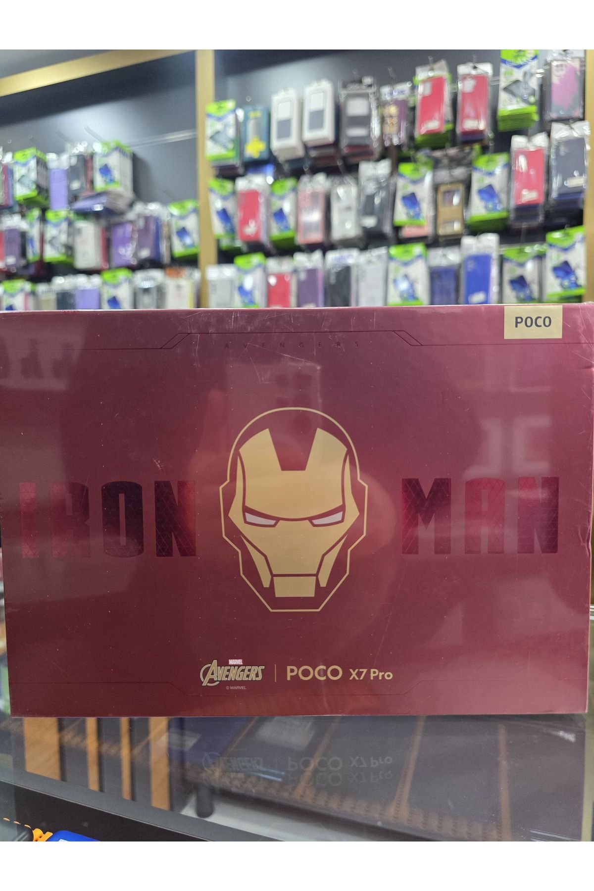Xiaomi Poco X7 Pro Iron Man Versiyonu 12 GB RAM 512 GB Cep Telefonu (Xiaomi Türkiye Garantili)ÖZEL SERİ