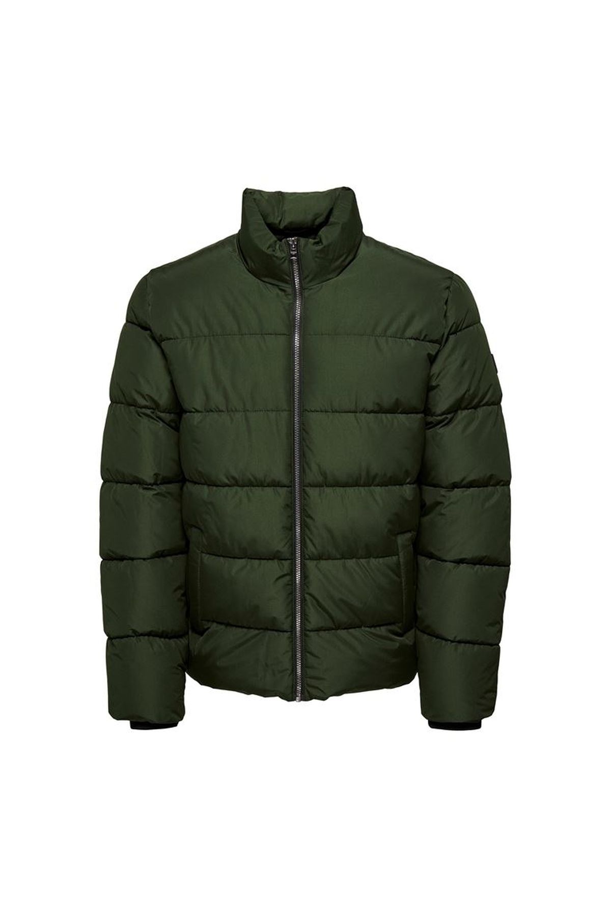 Only & Sons Onsmelvın Lıfe Puffer Jacket Otw Vd Erkek Yeşil Mont - 22019345