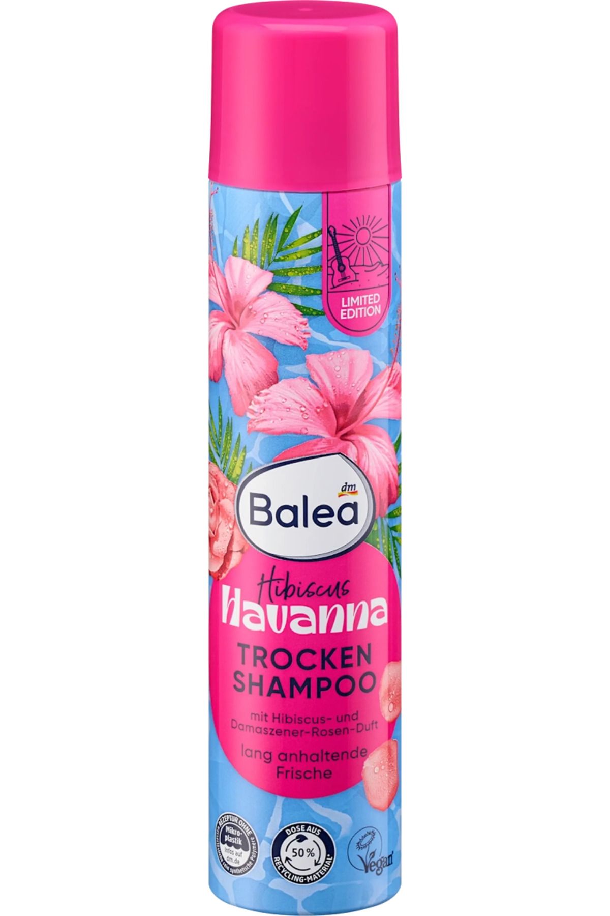 BALEA Havana Hibiscus Limited Edition kuru şampuan, 200 ml Alman Kalitesi