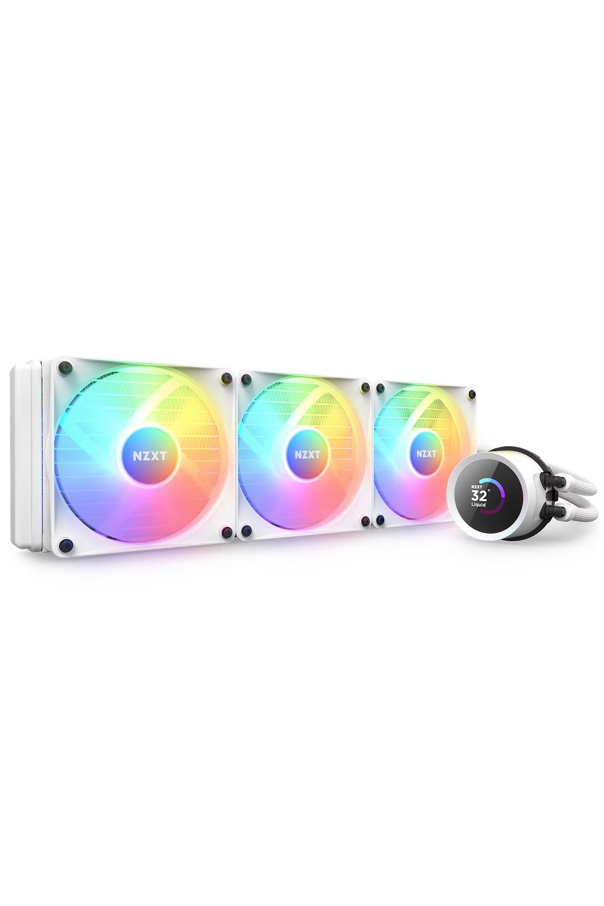 Nzxt Kraken 360 Rgb Rl-kr360-w1 360mm Beyaz Işlemci Sıvı Soğutucu