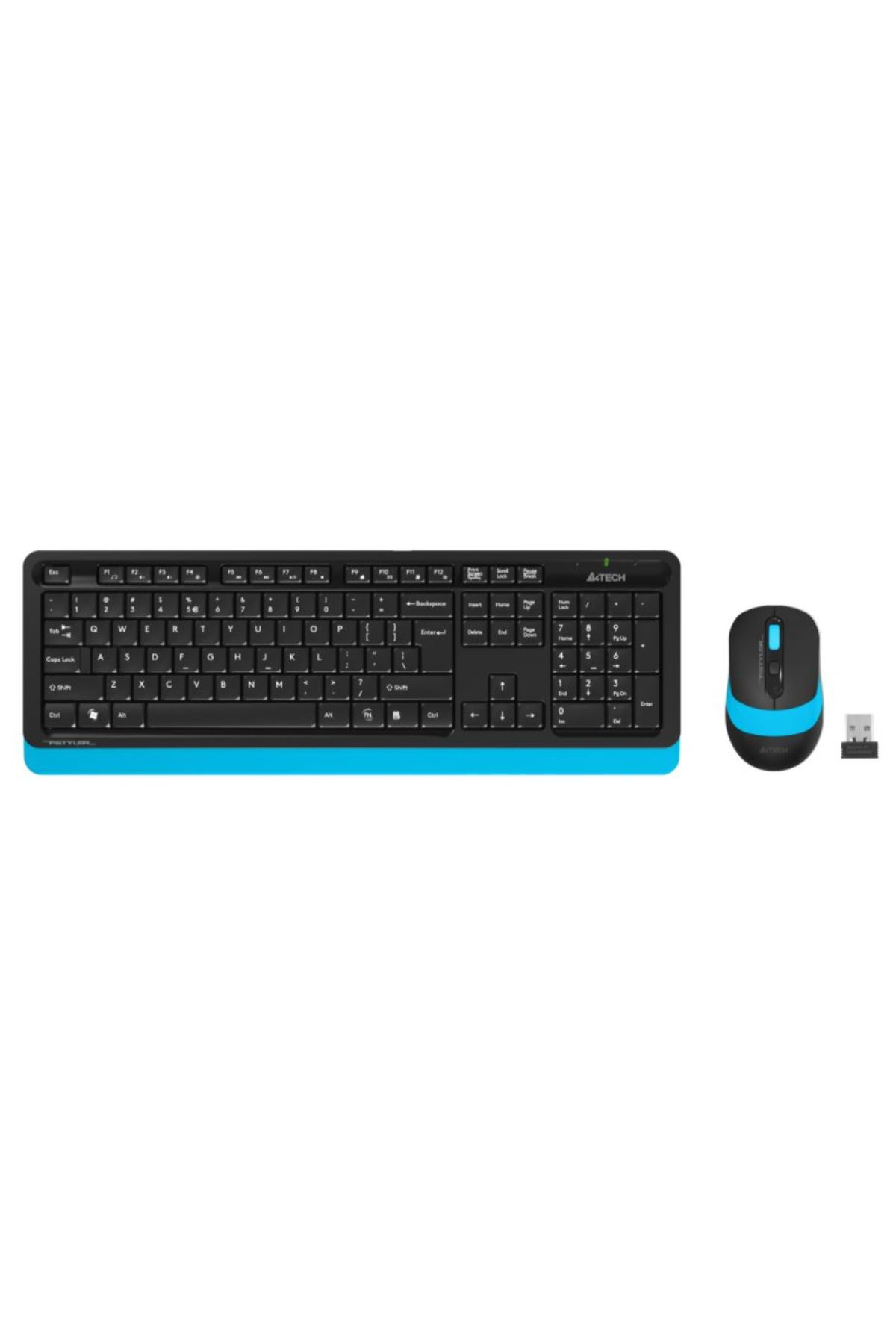 A4 Tech Fg1010 Usb Tr Q Mavi Kablosuz Klavye Mouse Set