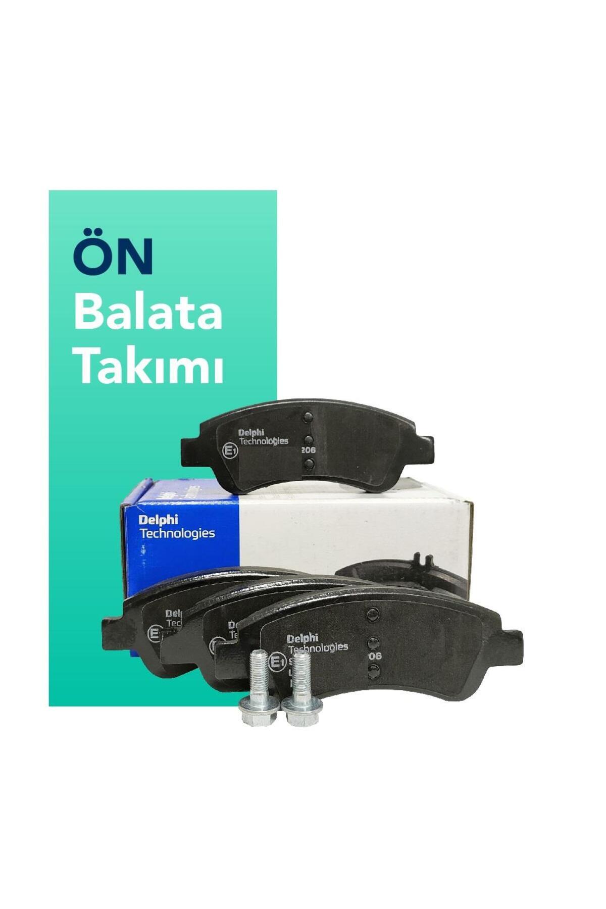 Delphi Delphi Fiat EGEA / EGEA Cross Ön Takım Balatası (2020-2025)