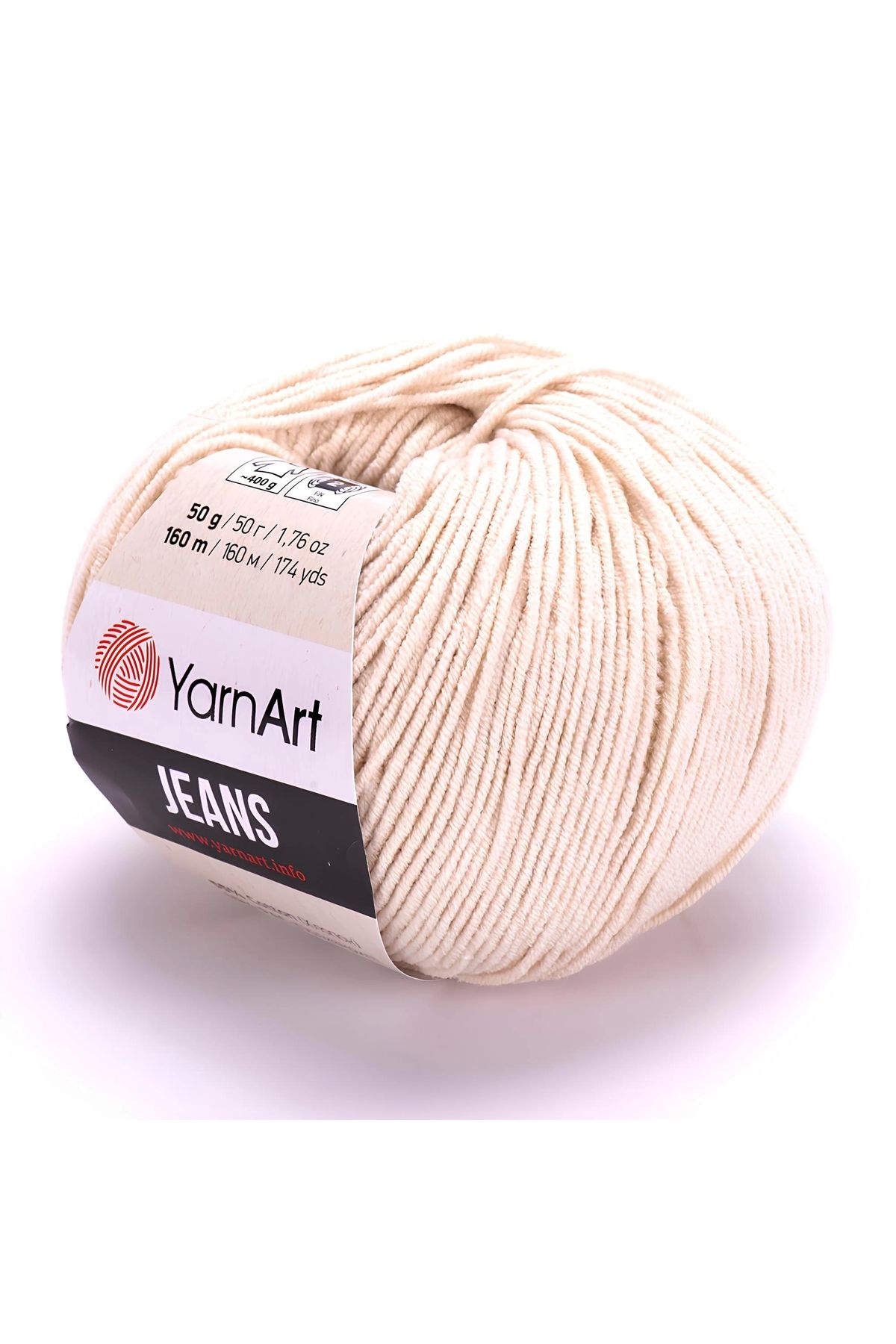 Yarnart Jeans El Örgü Ipi 05 Krem Örgü Ipi