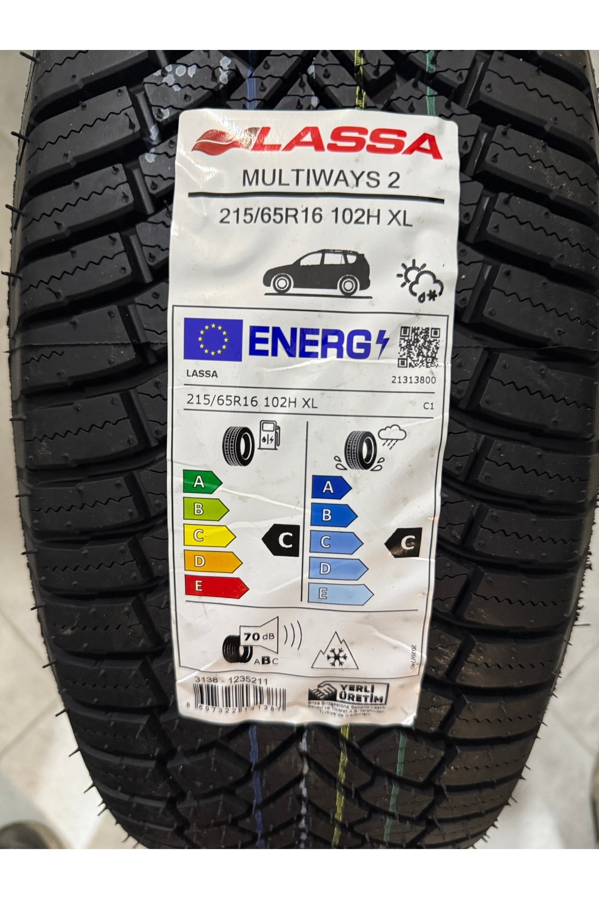 / 215/65R16 (MULTIWAYS-C) 4 MEVSİM LASTİK 2024