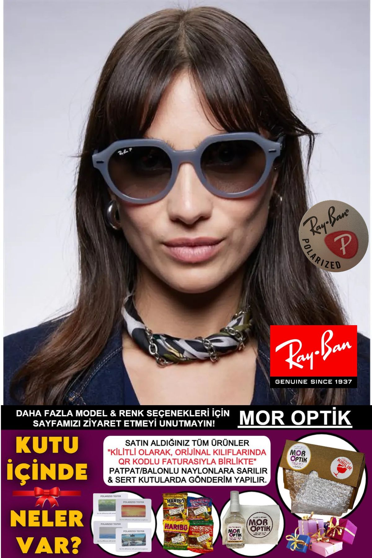 Ray-Ban MOR OPTİK RB4399 6429/M3 (51 SİZE) UNİSEX POLARİZE