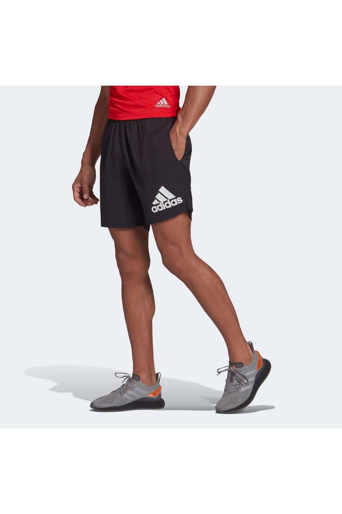 adidas Run It Erkek Siyah Şort (H59883)