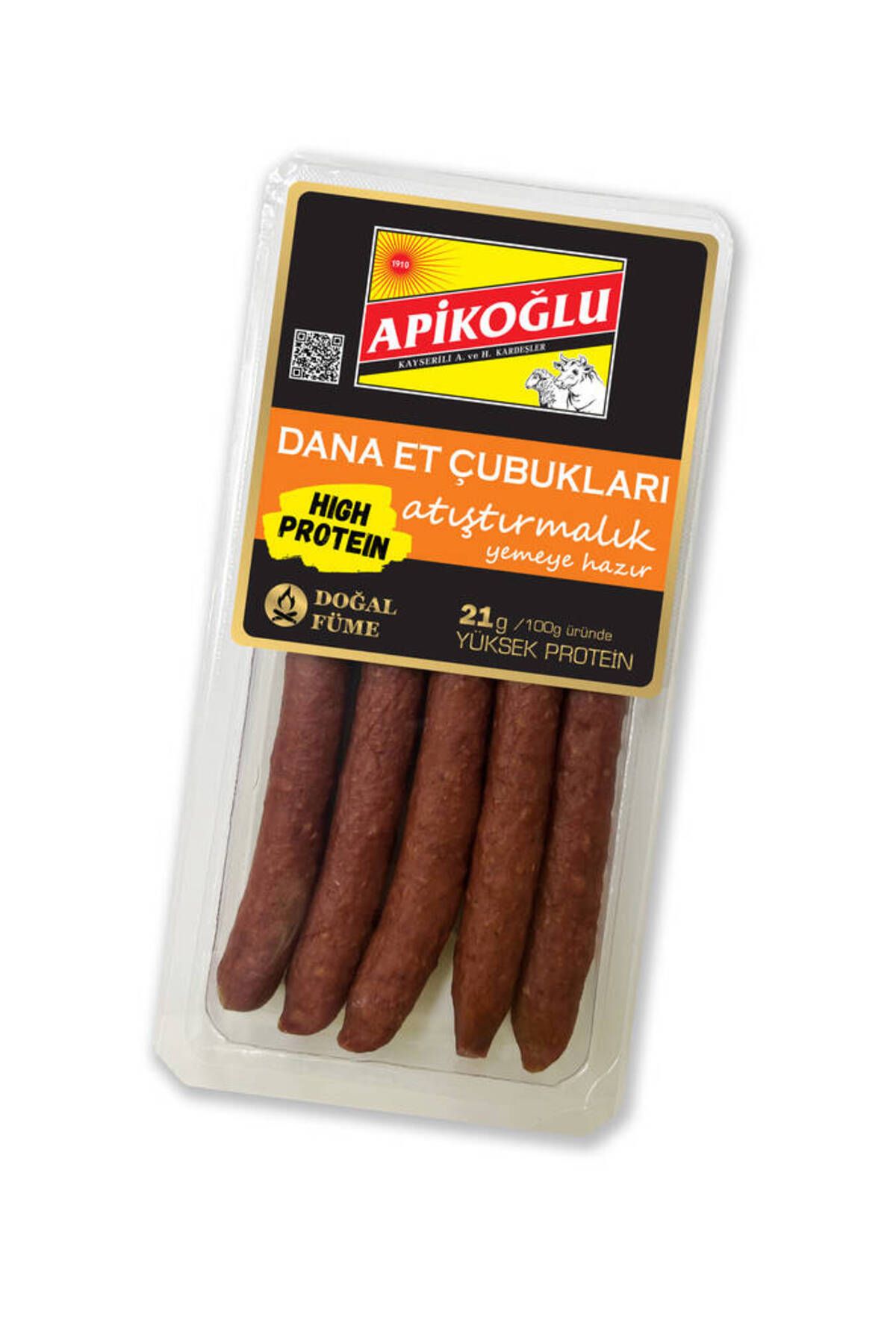 Apikoğlu DANA ET ÇUBUKLARI (110 GR)