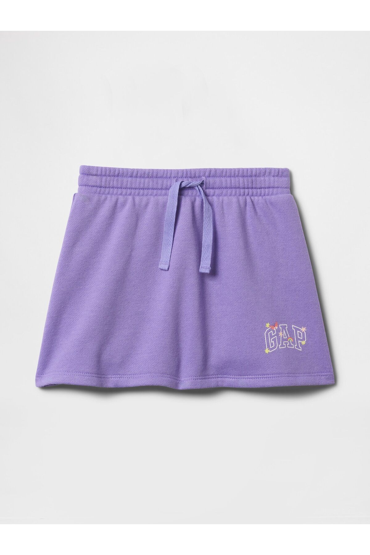 GAP Kız Bebek Mor Gap Logo Pull-On Şort Etek