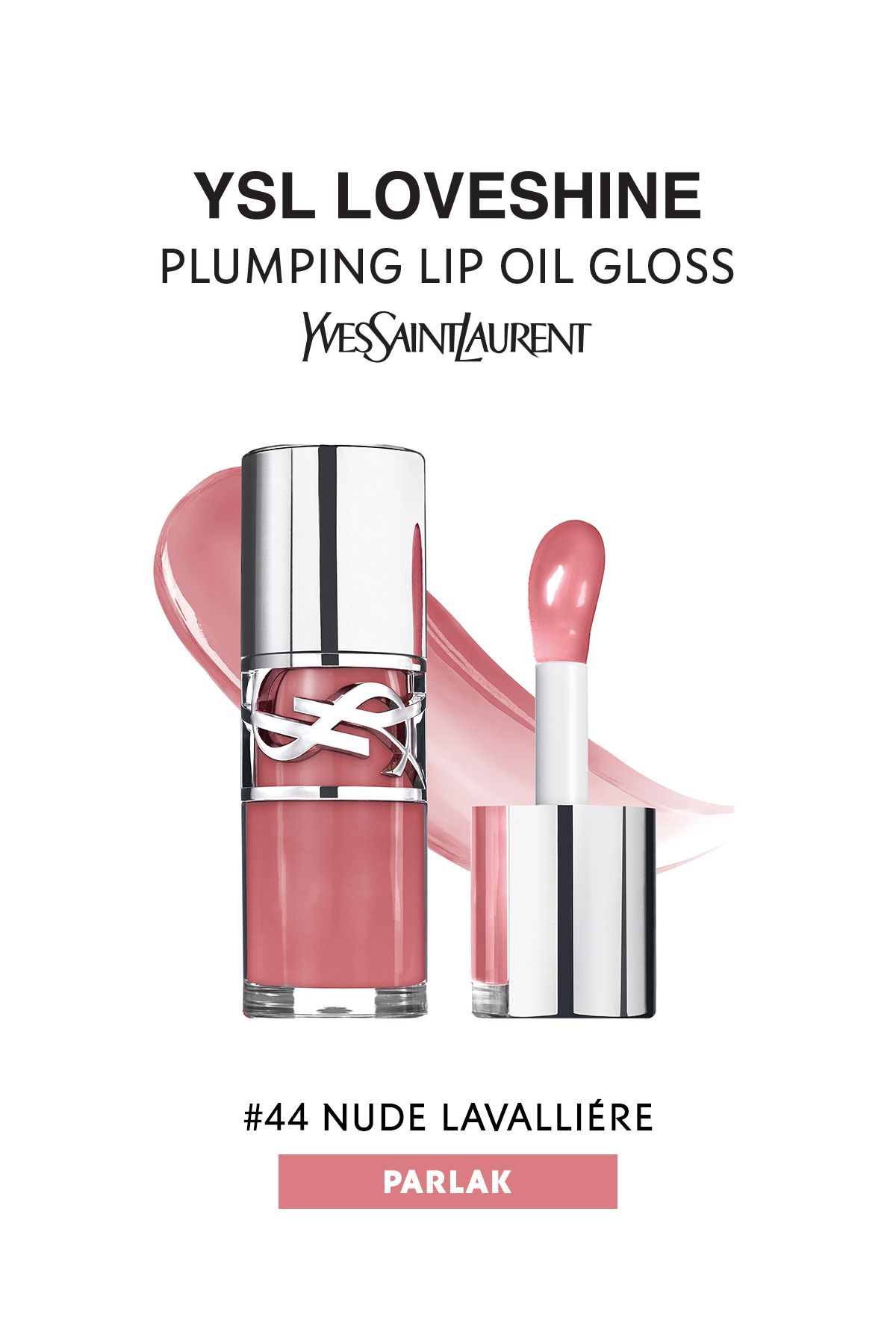 Yves Saint Laurent Loveshine Plumping Lip Oil Gloss - Dolgunlaştırıcı Gloss 44 - Nude Lavallière 4936968874581