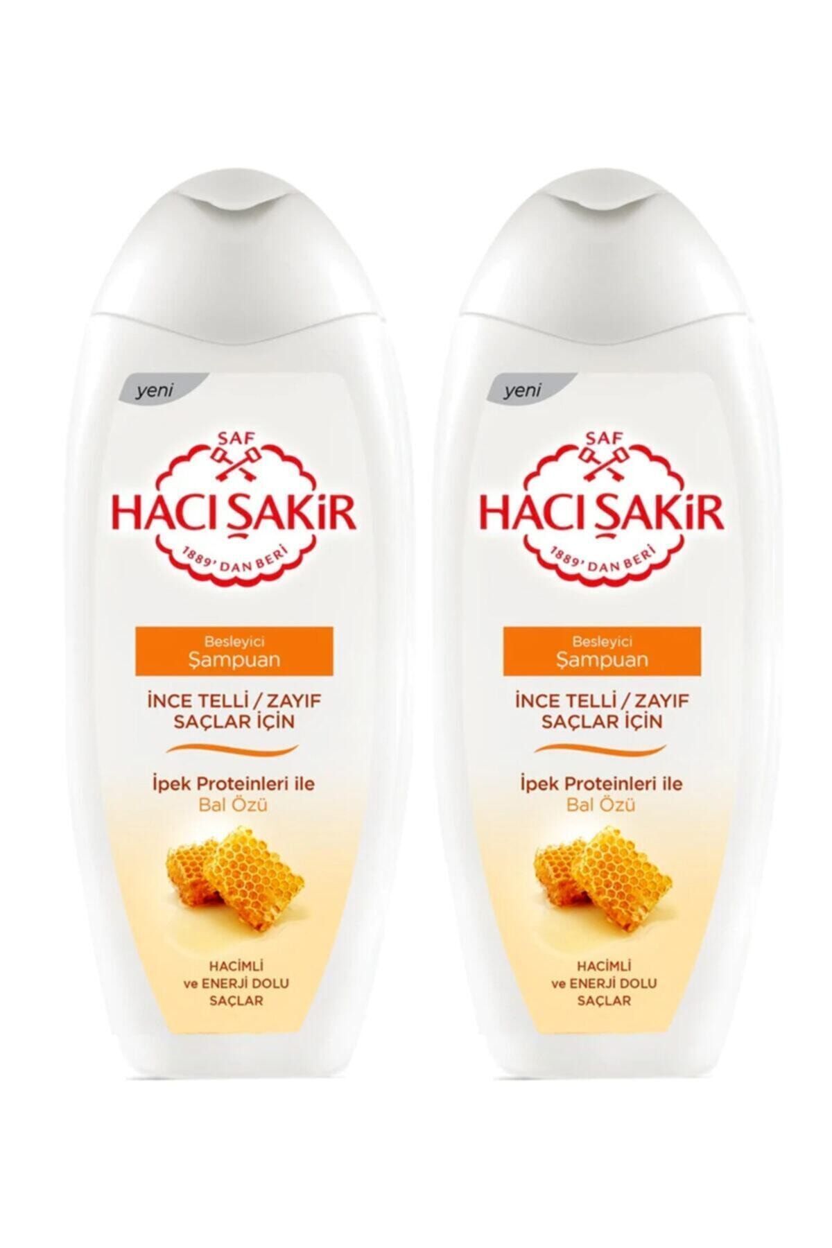 Hacı Şakir Şampuan Bal Özlü 2'si 1 Arada 500 ml X 2 Adet