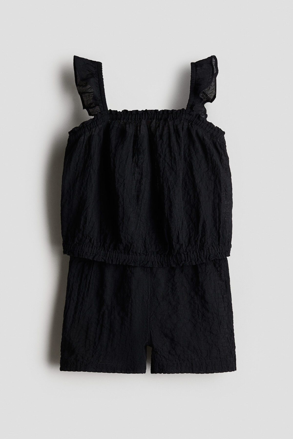 H&M 2 Parçalı Pamuklu Krinkle Set
