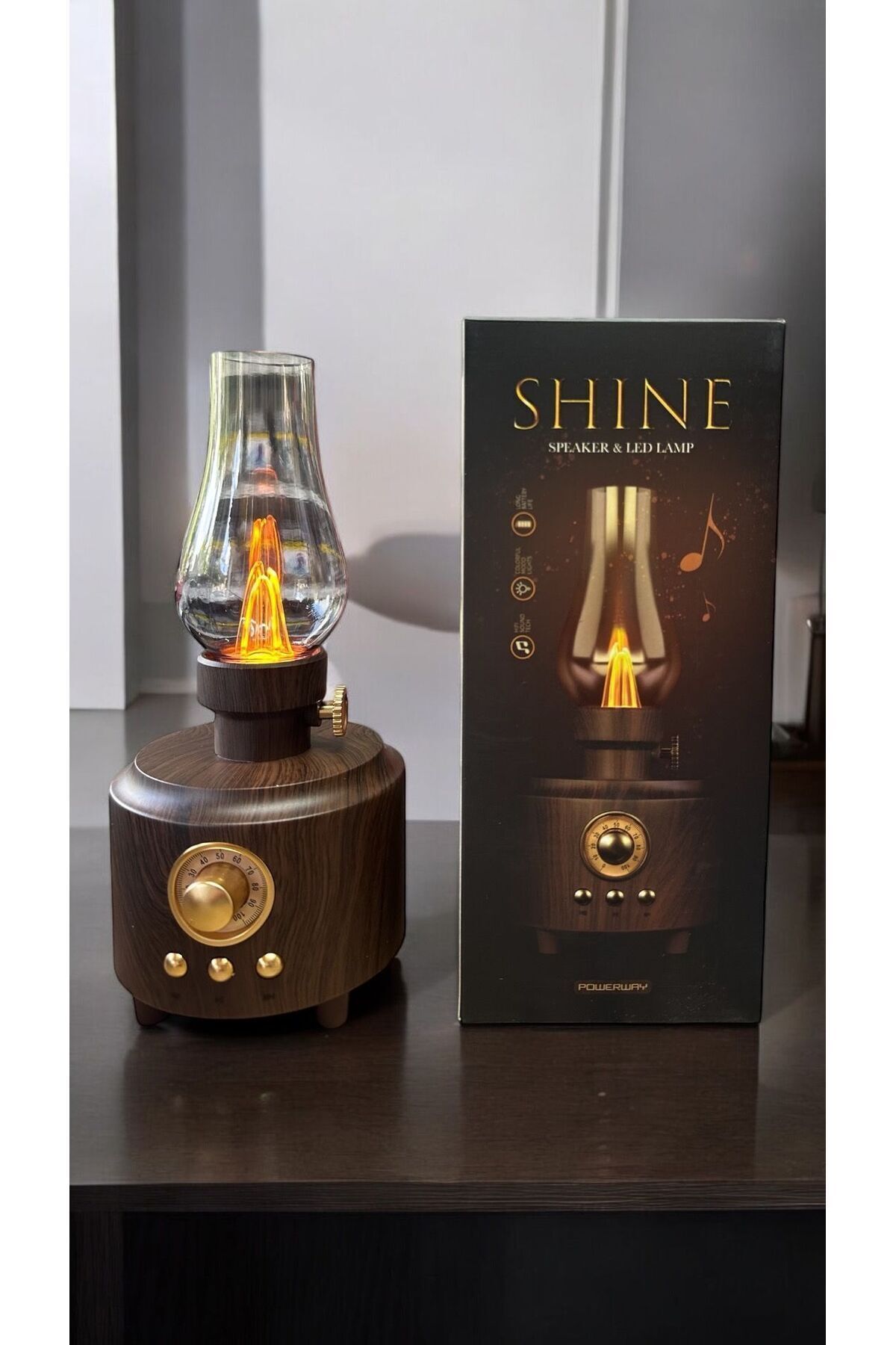 unicart Speaker-led Lamp-bt-aux-sd Card