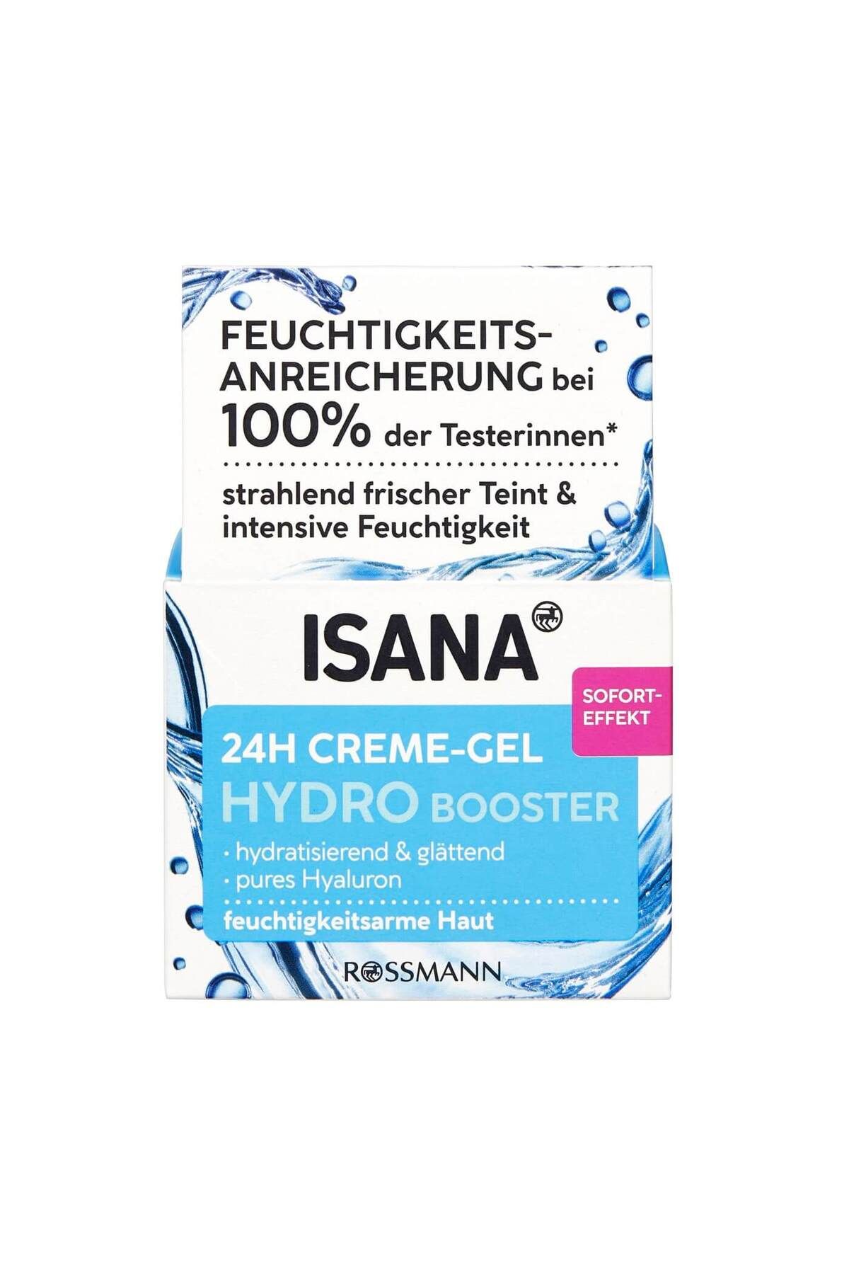 ISANA Hydro Booster Nemlendirici Jel Krem, Yoğun Bakım Etkili 50 ml